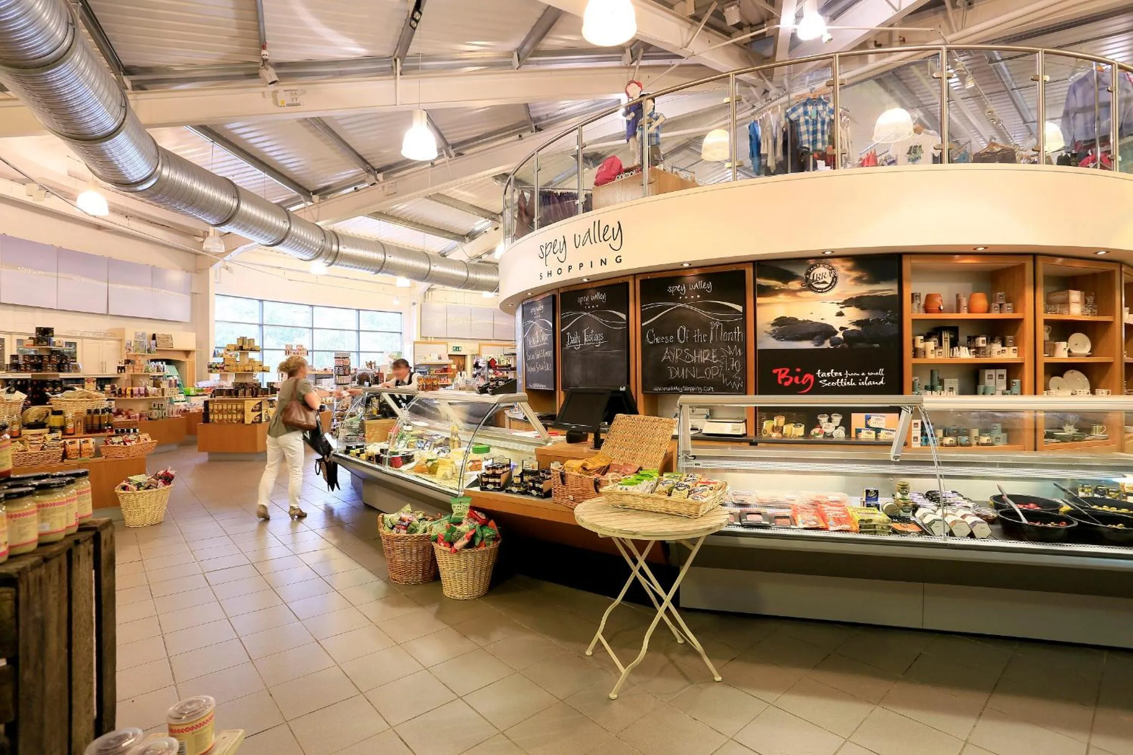 Shopping Area in Macdonald Woodland Lodges at Macdonald Aviemore Resort