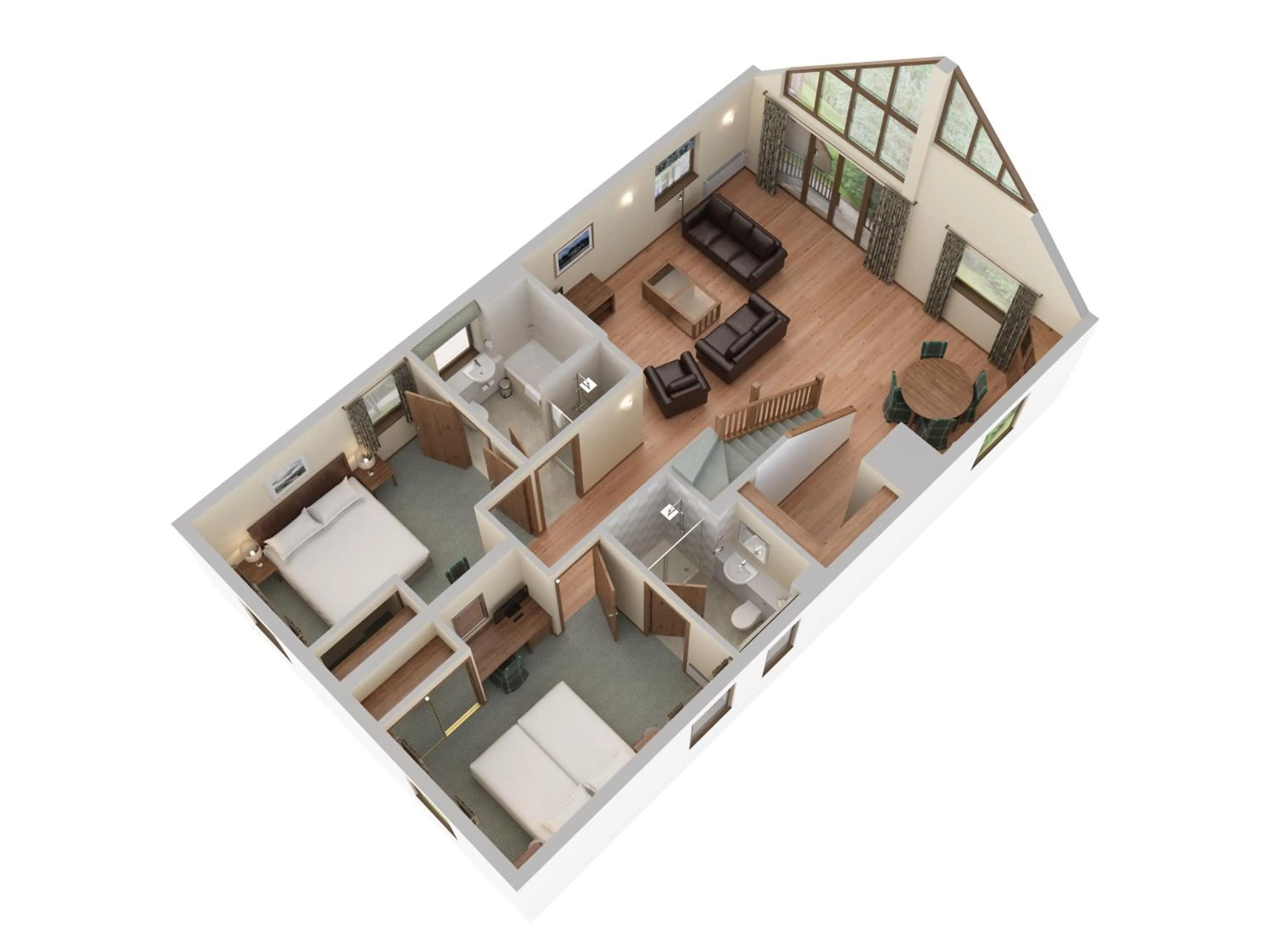 Property building in Macdonald Woodland Lodges at Macdonald Aviemore Resort