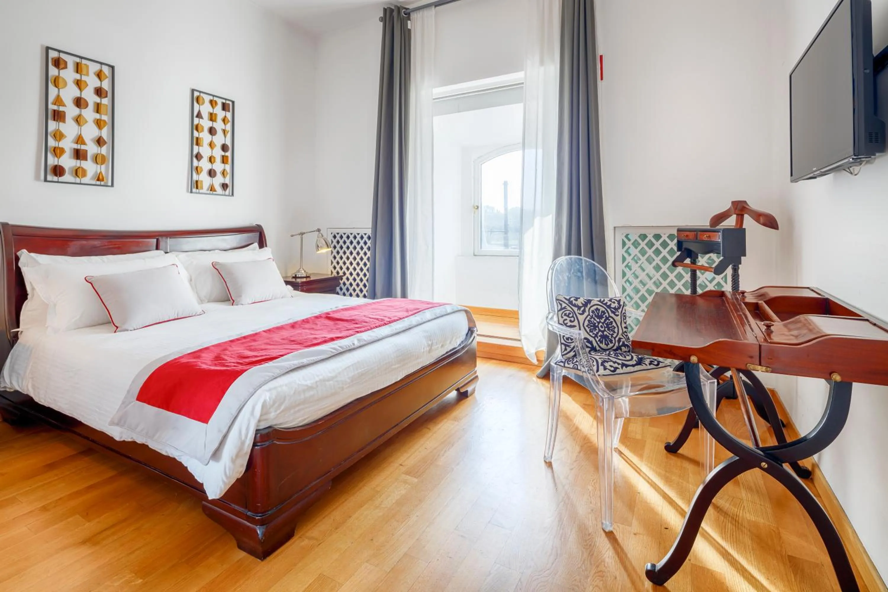 Bedroom, Bed in HT N°9 Colosseo