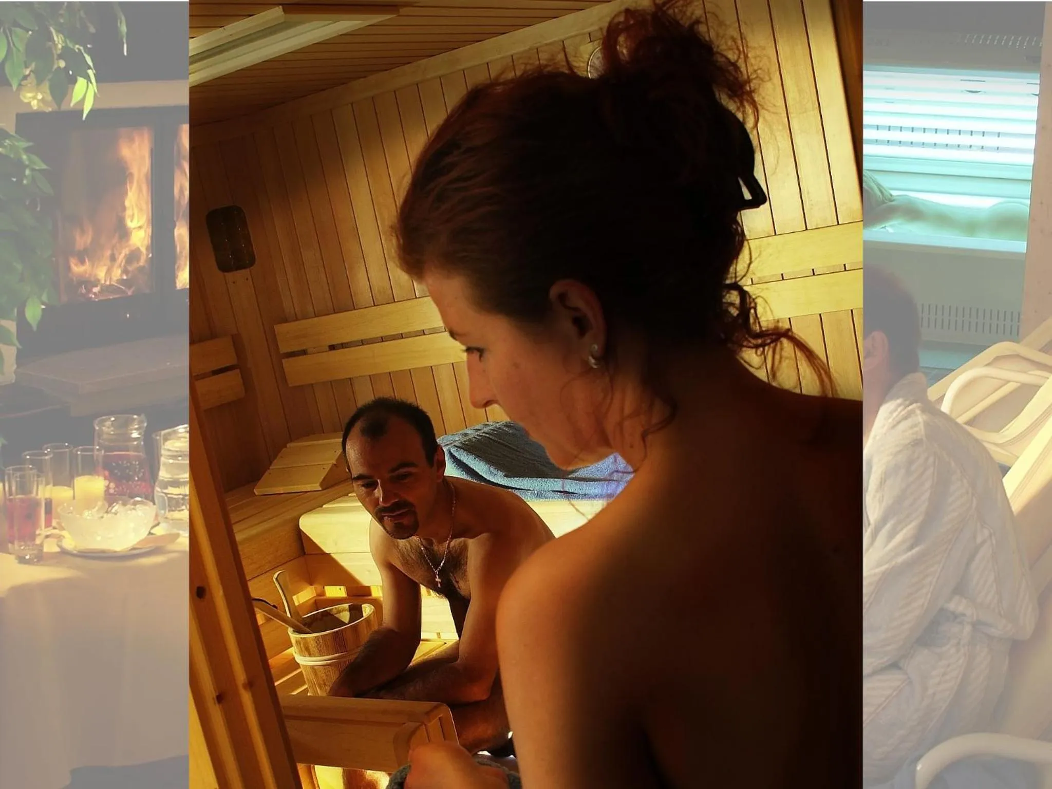 Spa and wellness centre/facilities in Landhotel Kaserer