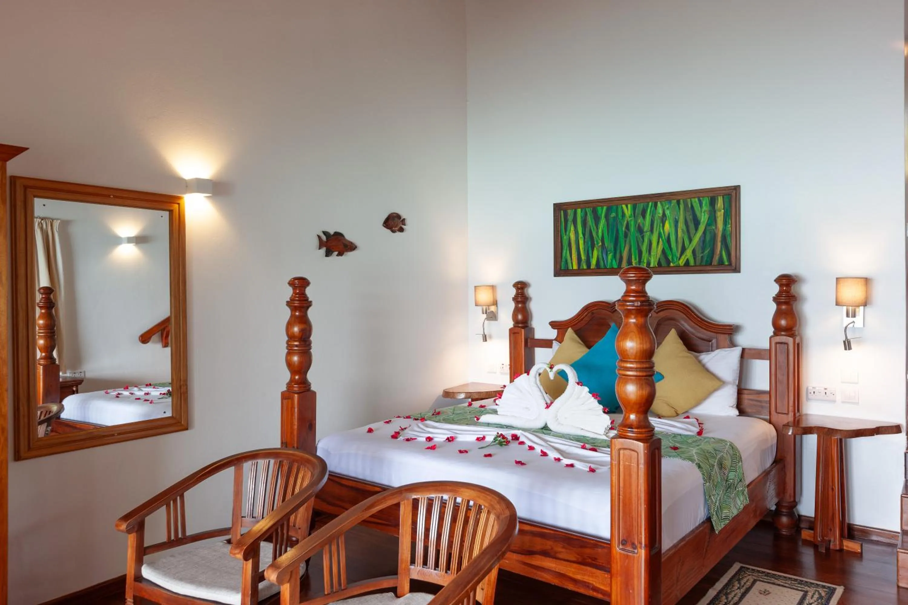 Bed in Colibri Hotel
