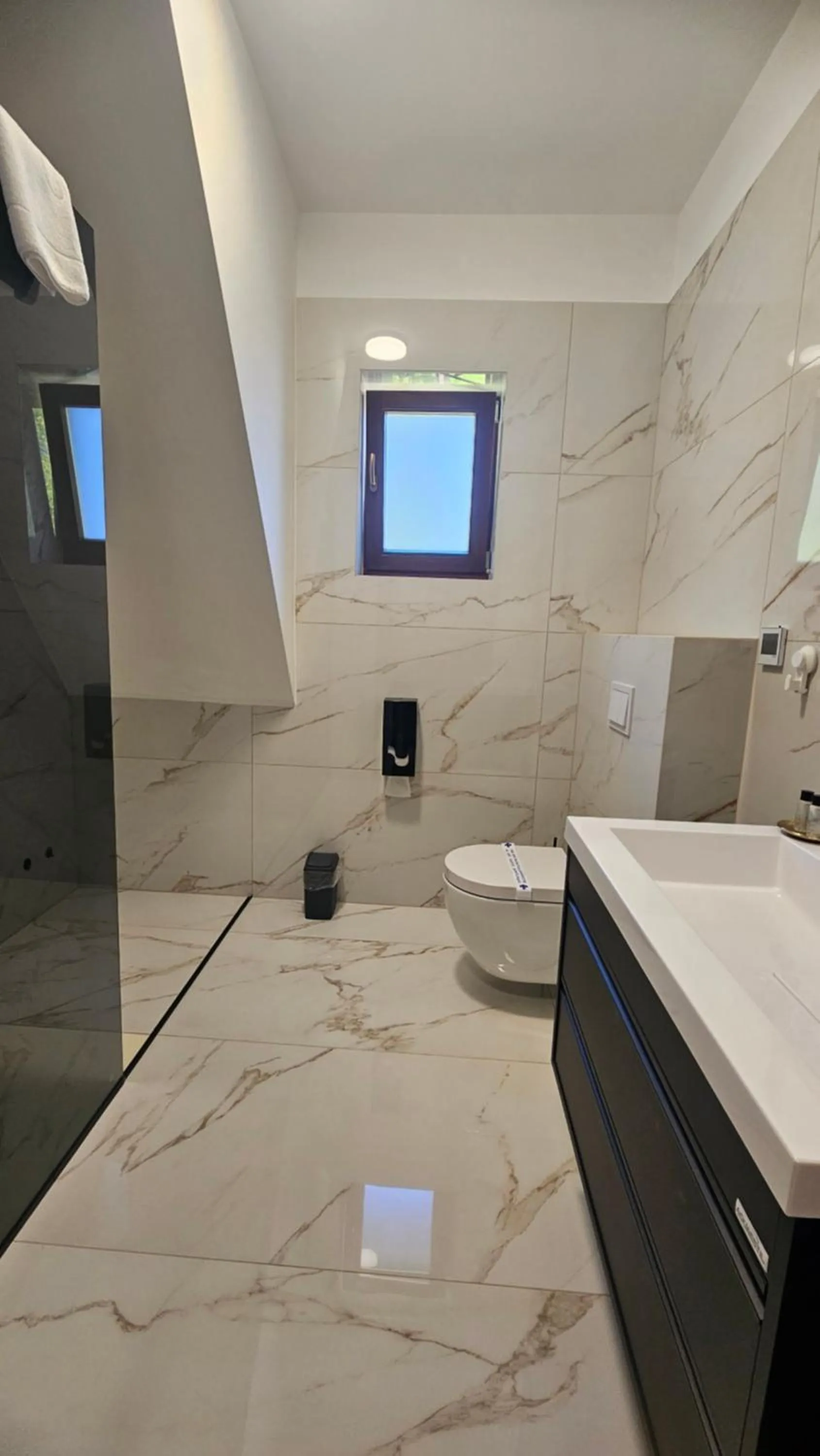 Shower in Plitvice Falls Cottage