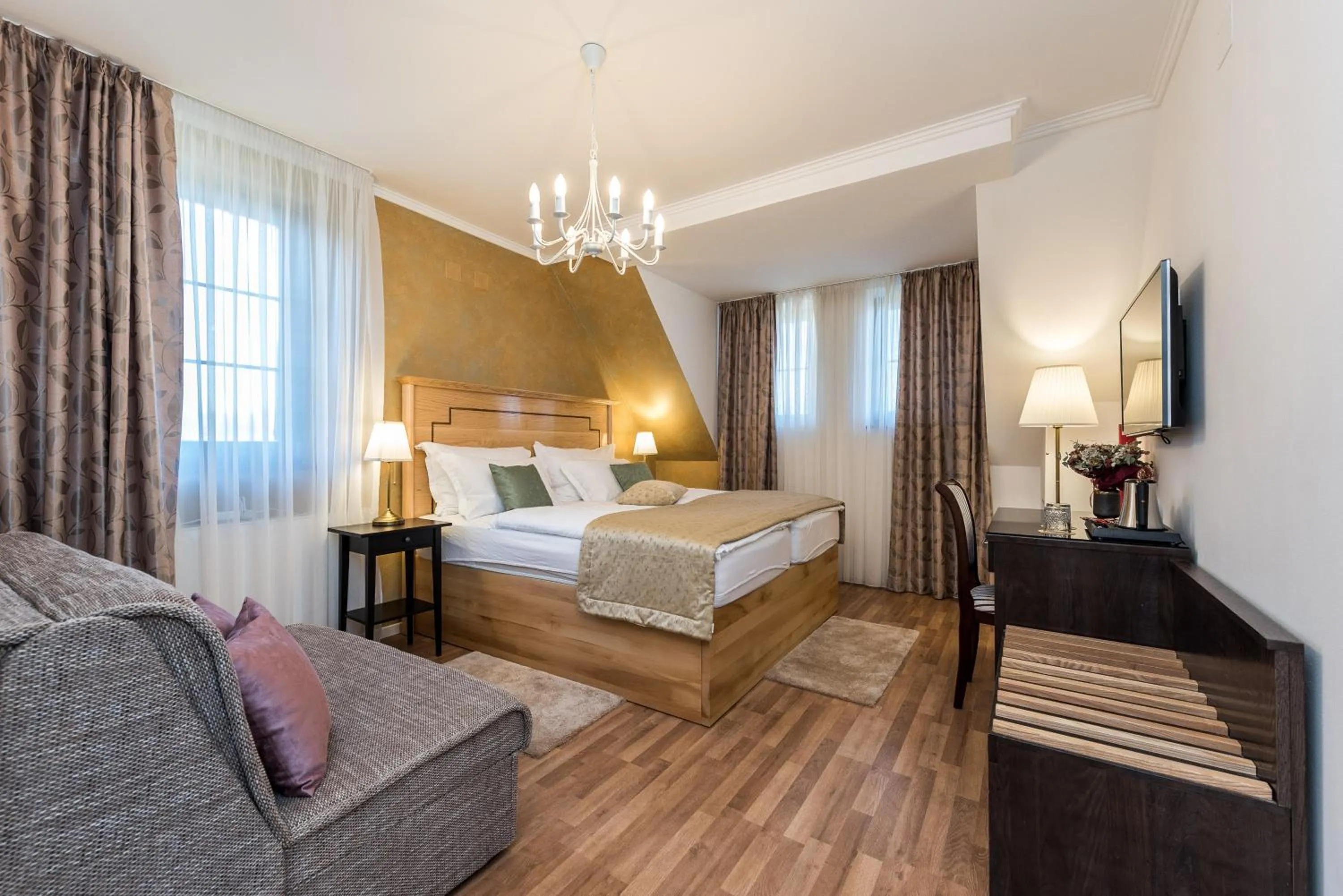 Property building, Bed in Plitvice Falls Cottage