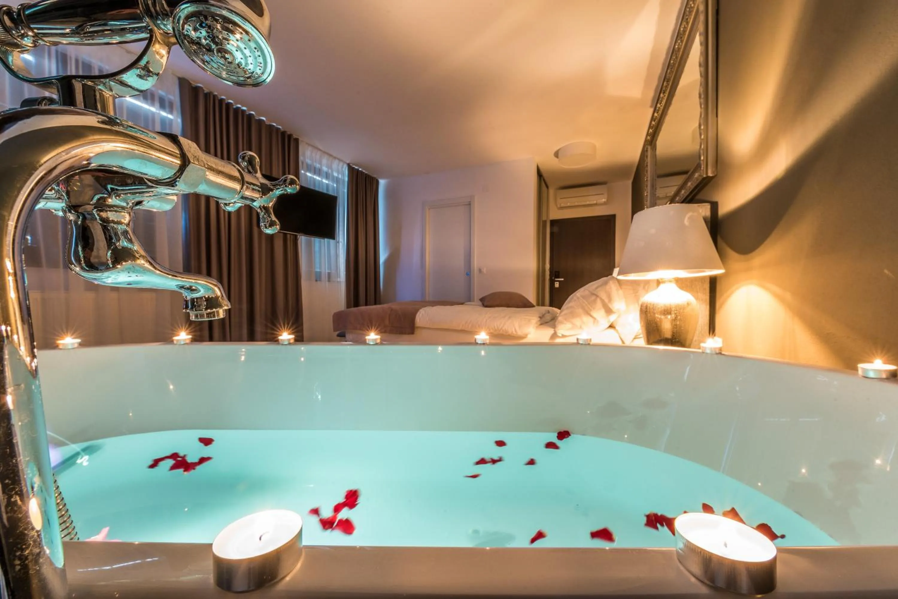 Bedroom in Plitvice Falls Cottage