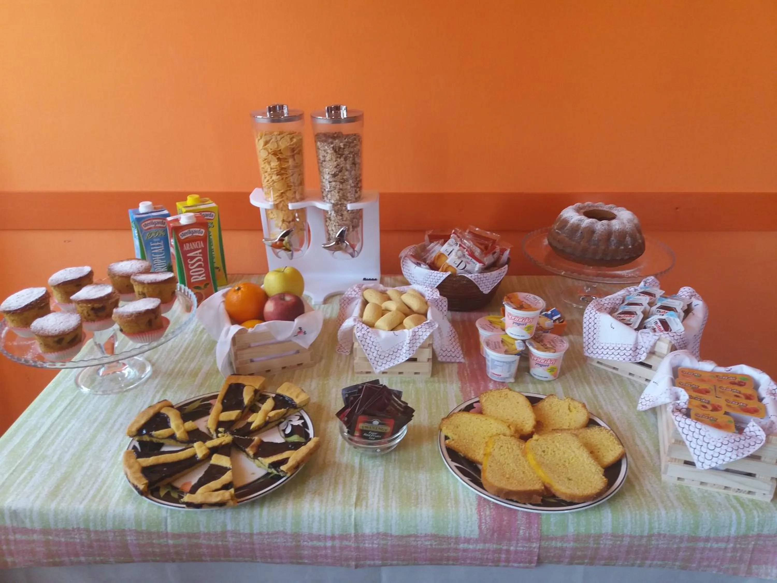 Breakfast in ostello ortensi