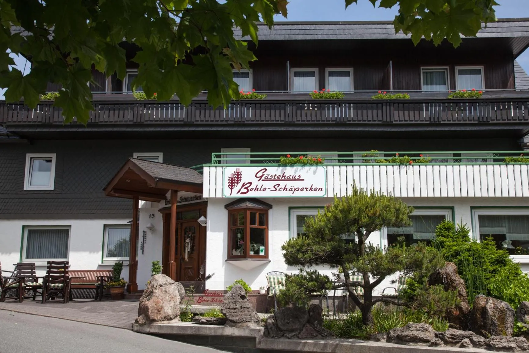 Facade/entrance in Gästehaus Behle-Schäperken