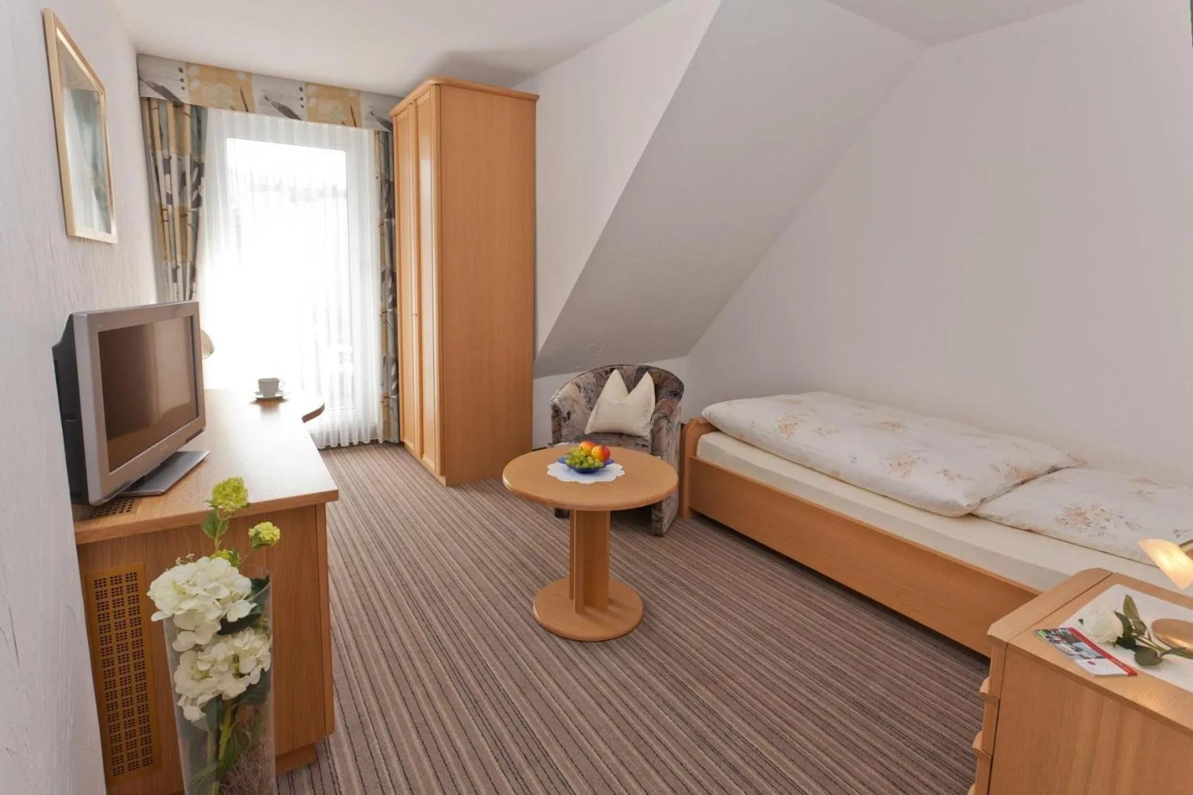 Photo of the whole room, Bed in Gästehaus Behle-Schäperken