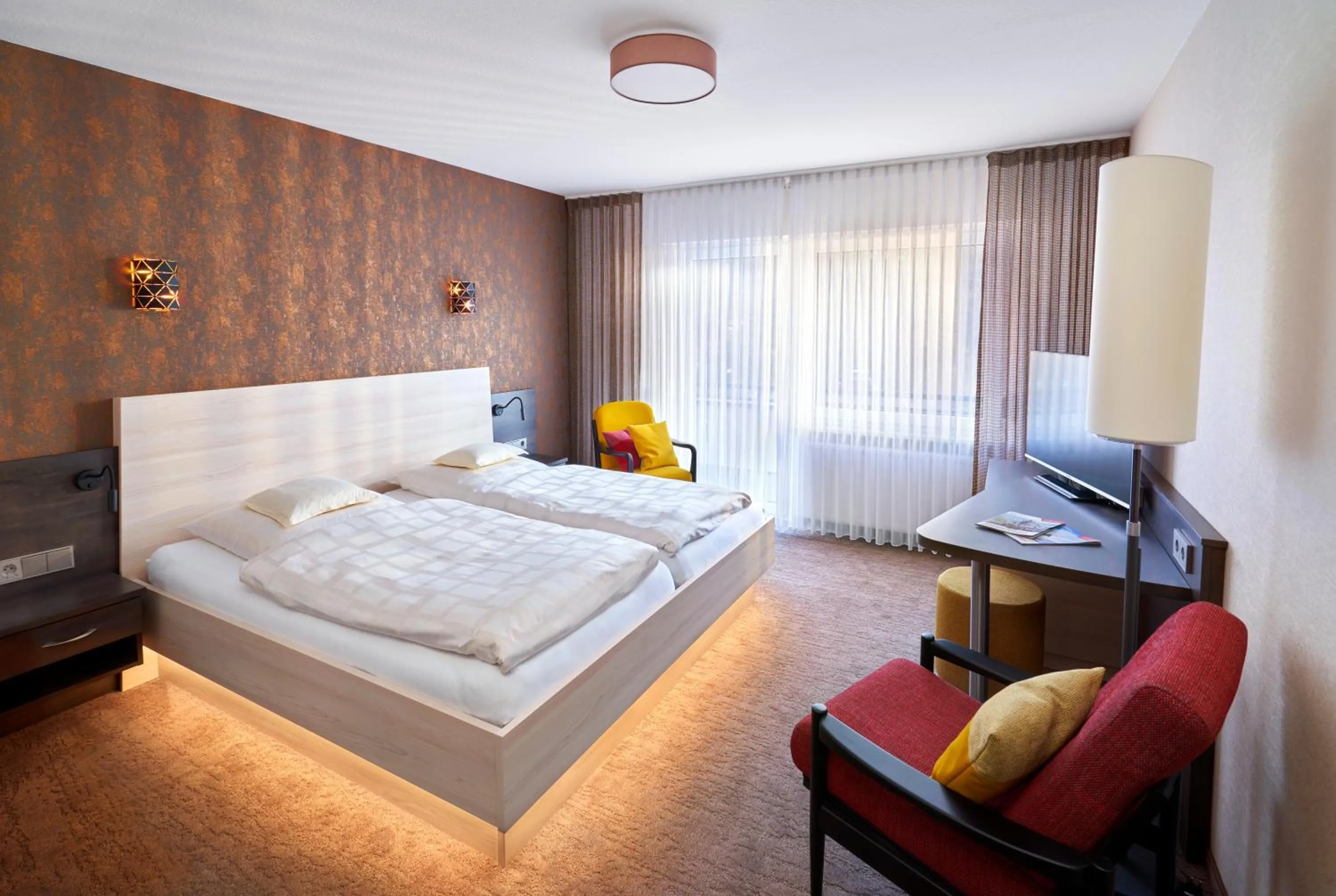TV and multimedia, Bed in Gästehaus Behle-Schäperken