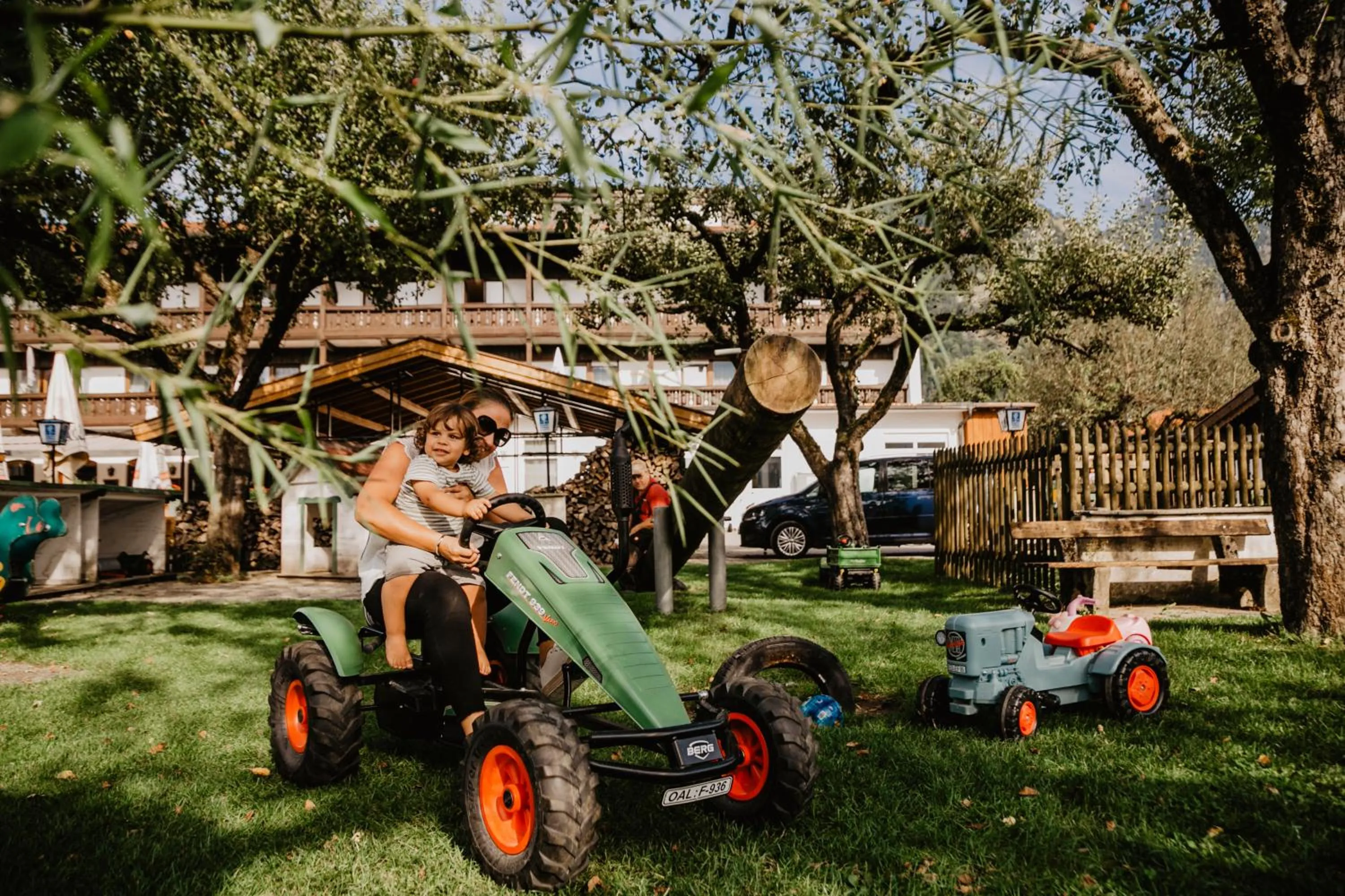 Children play ground in Weßner Hof Landhotel & Restaurant