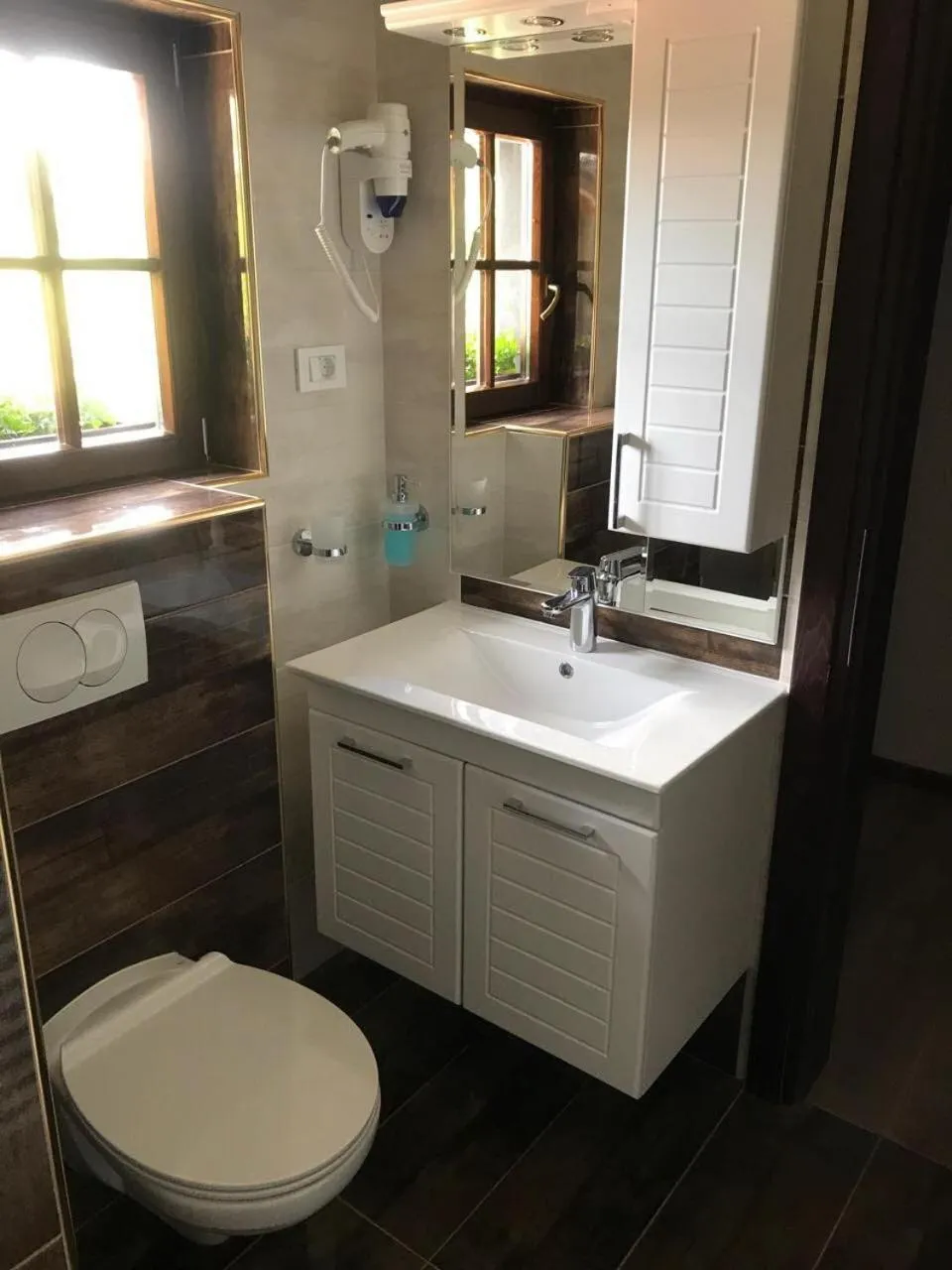 Toilet in Pansion Breza