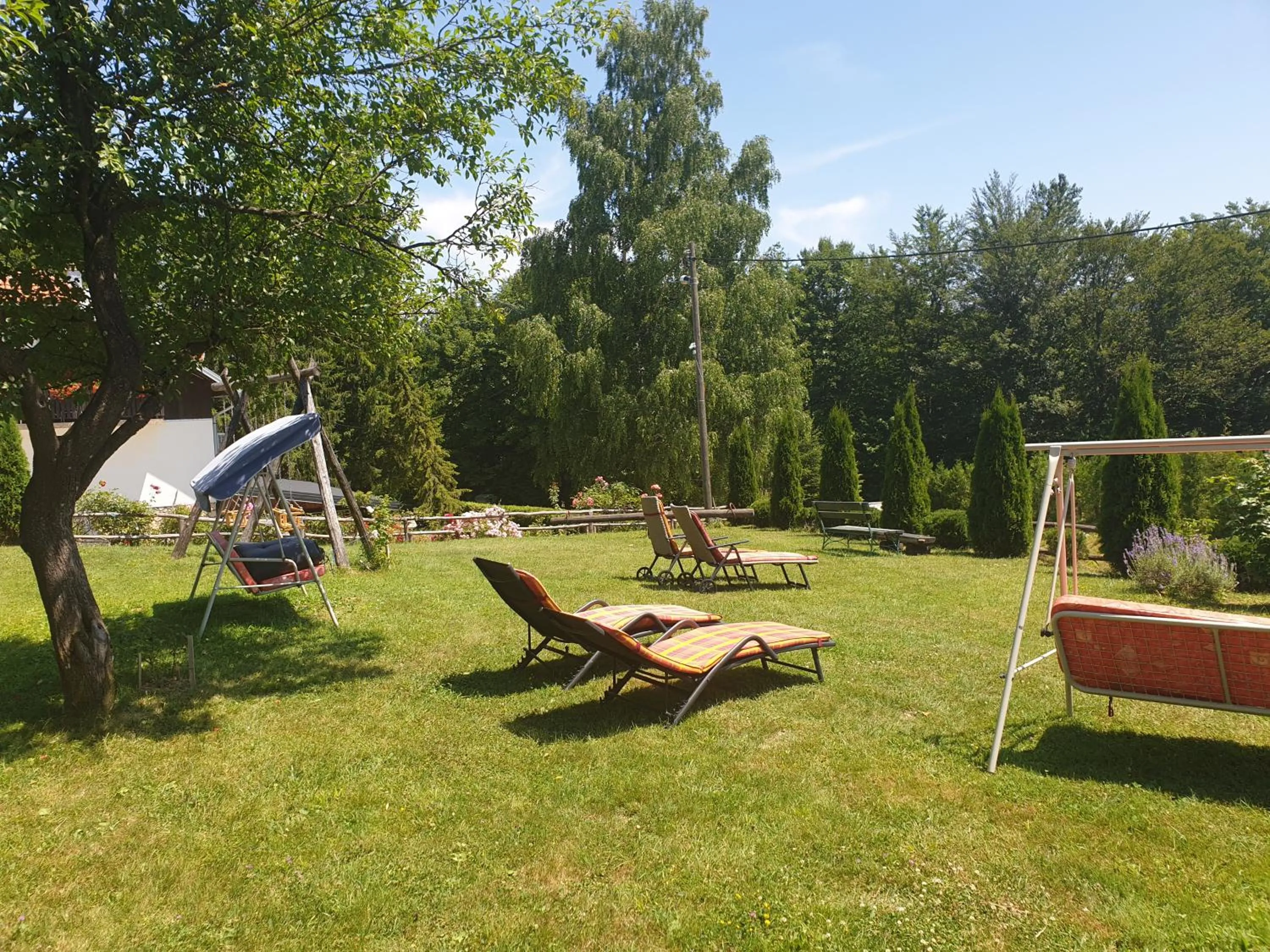 Garden in Pansion Breza