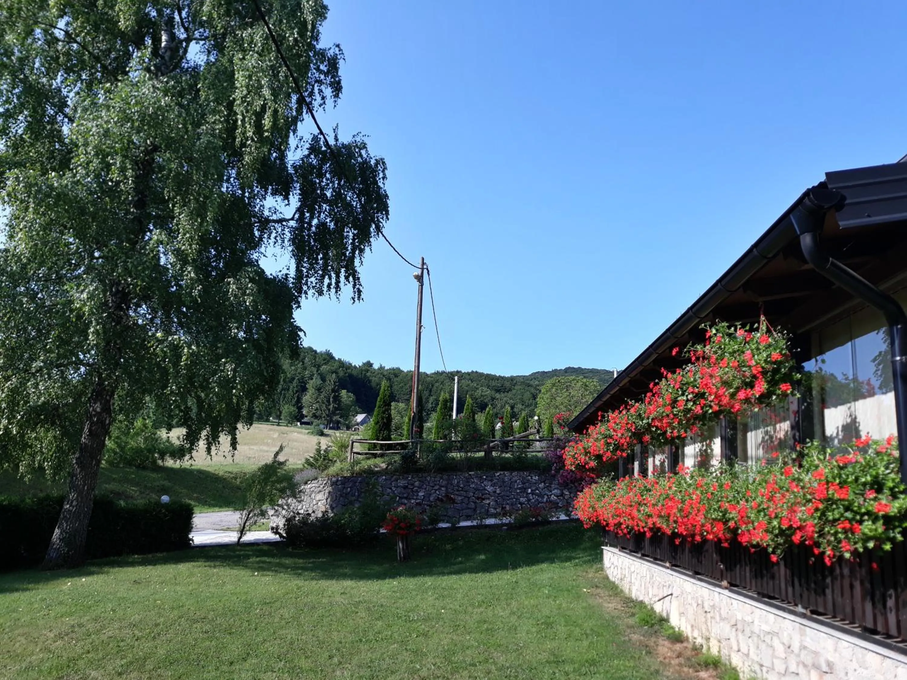 Garden in Pansion Breza