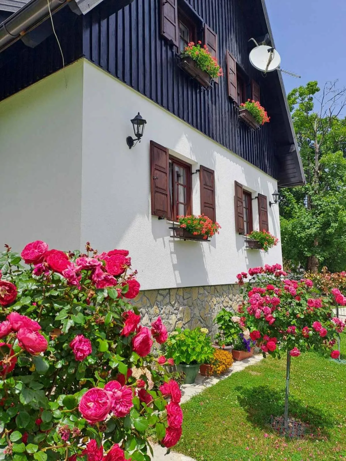 Garden in Pansion Breza