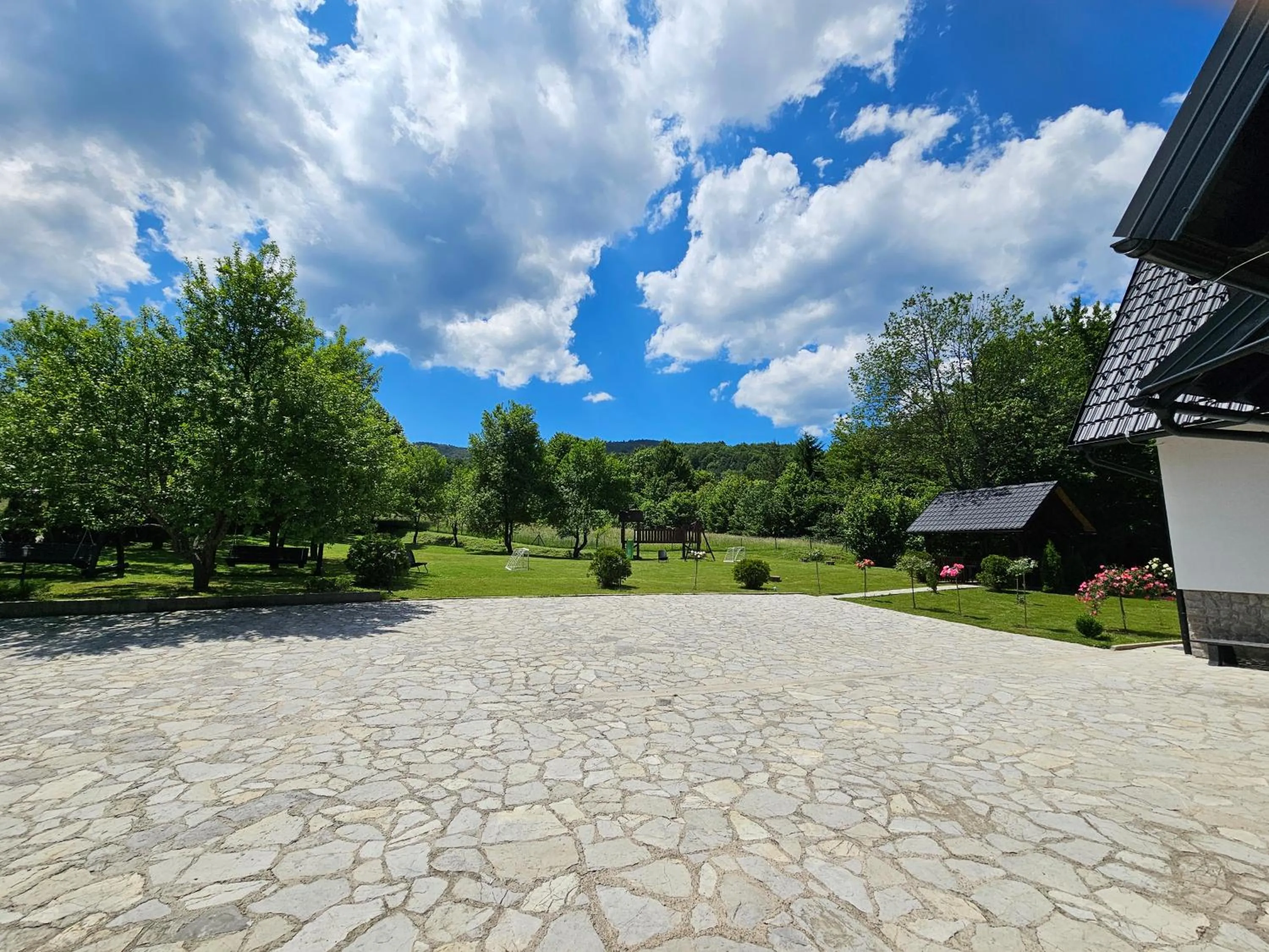 Garden in Pansion Breza