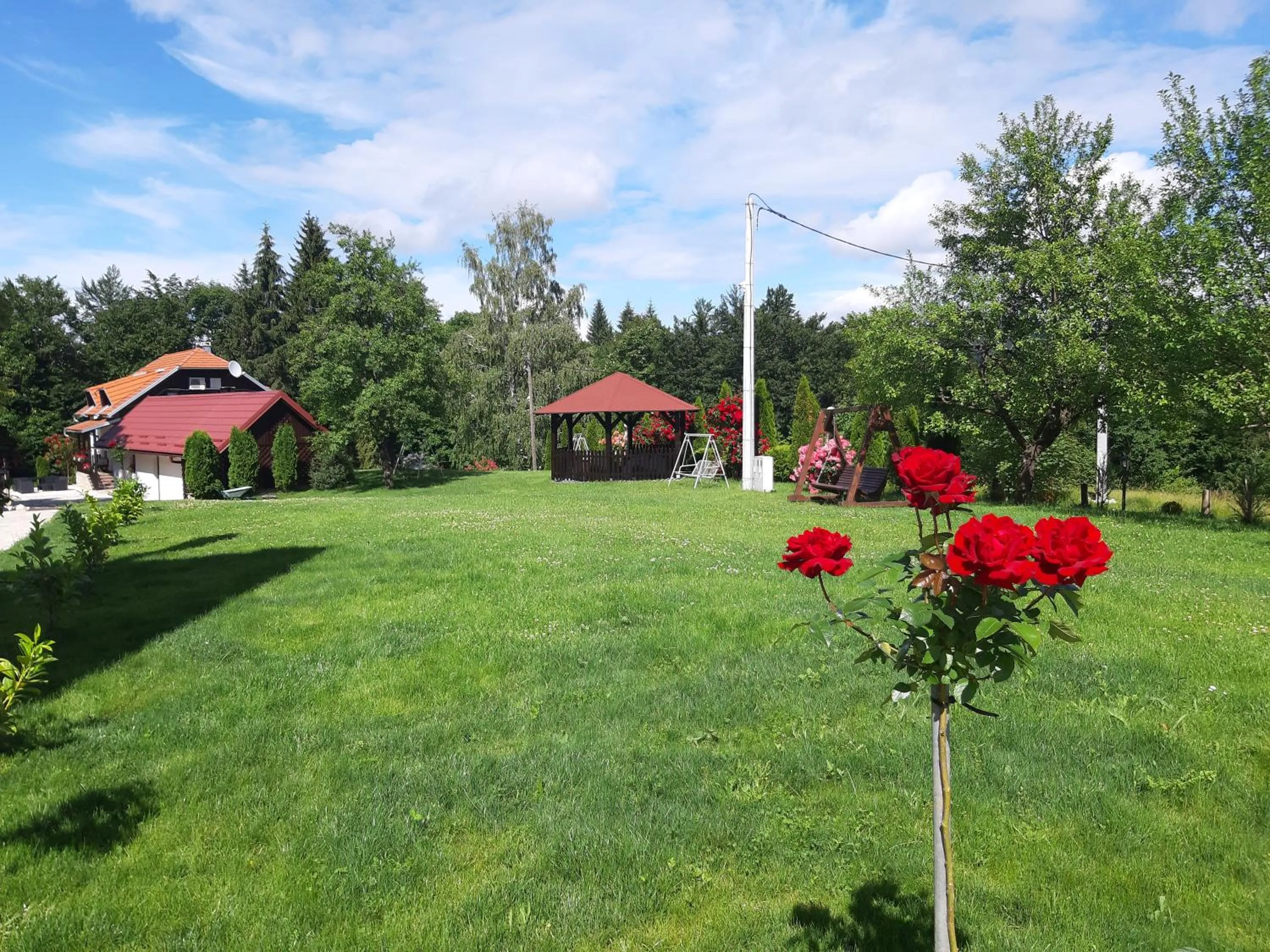 Garden in Pansion Breza