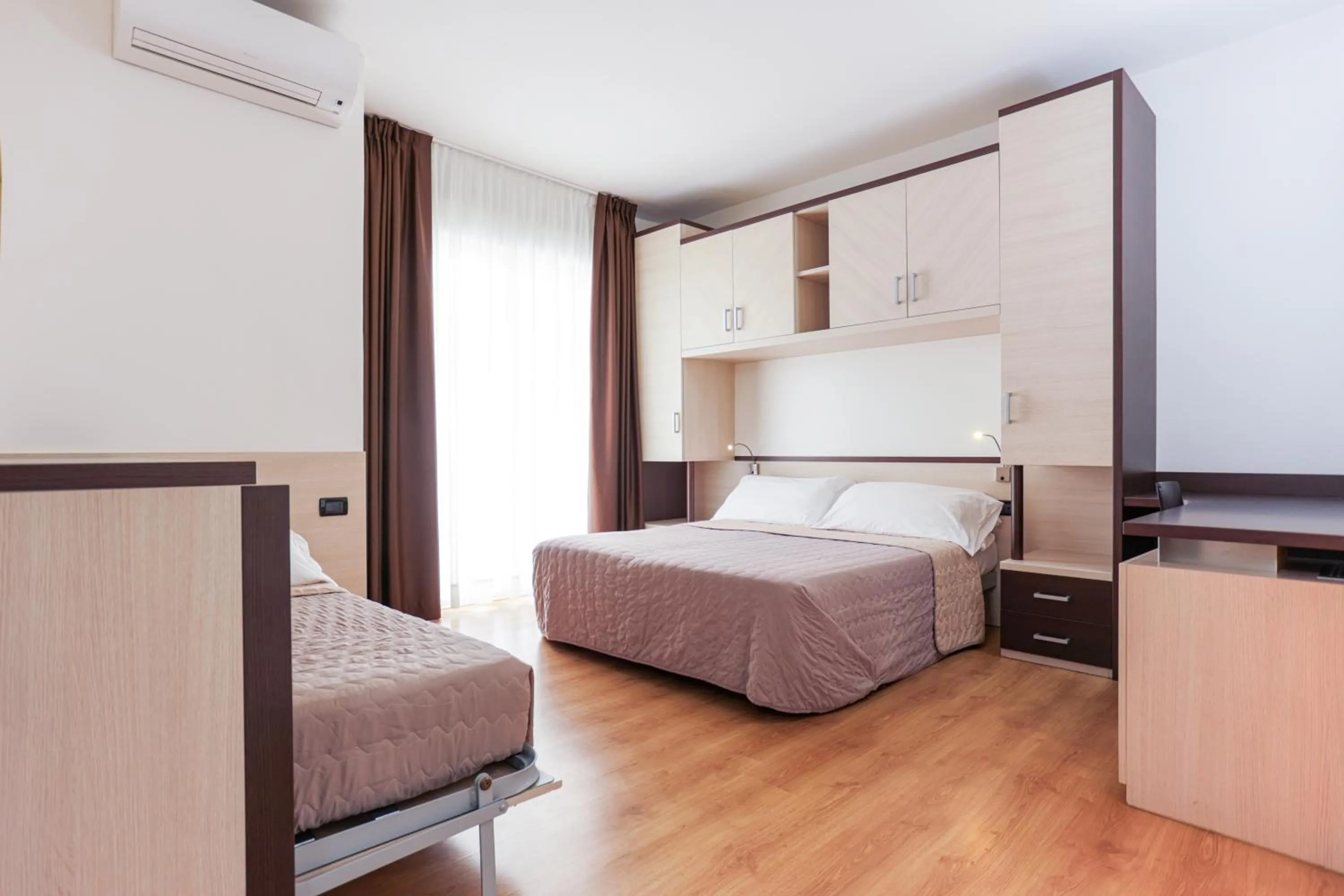 Bed in Hotel Levante