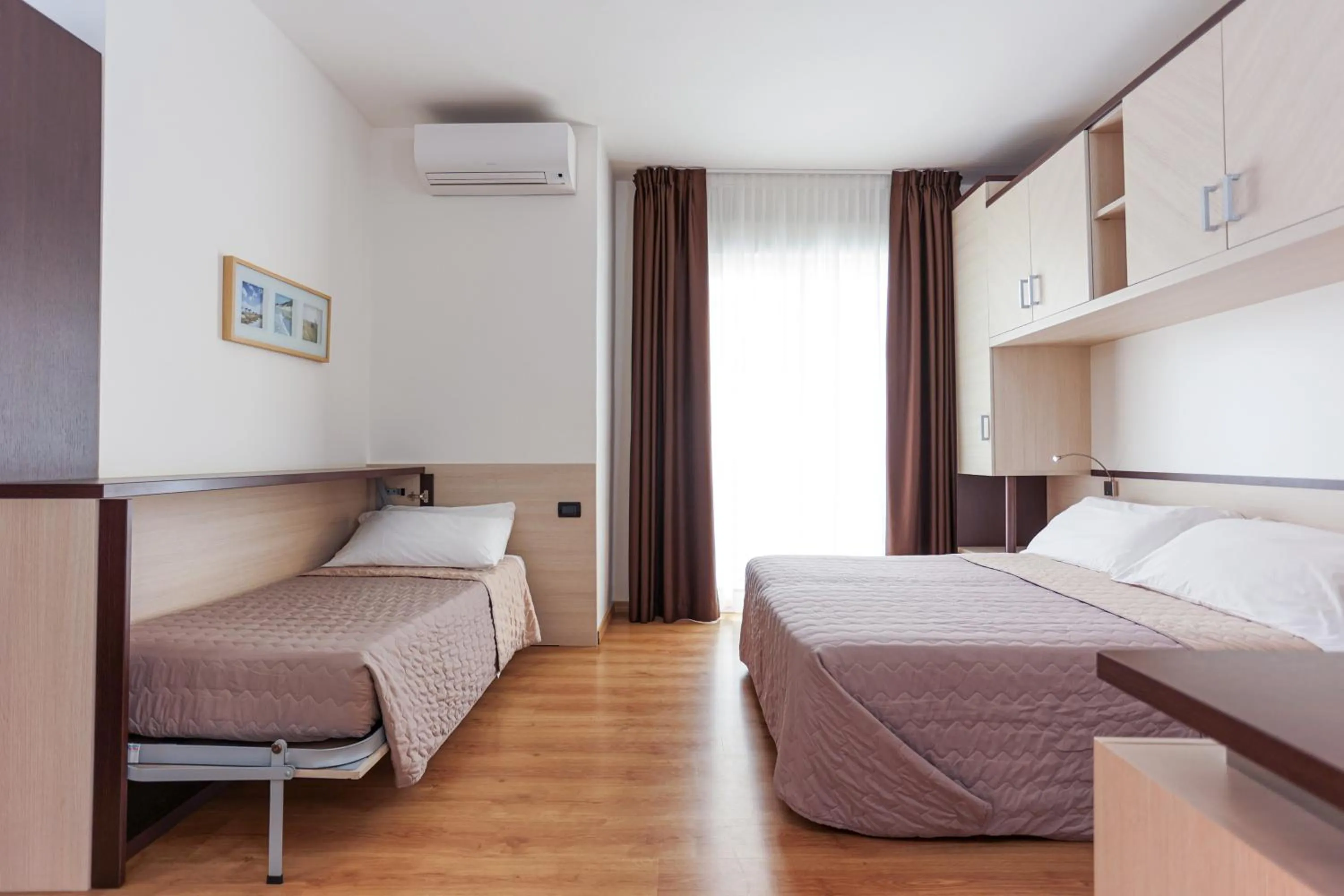 Bed in Hotel Levante