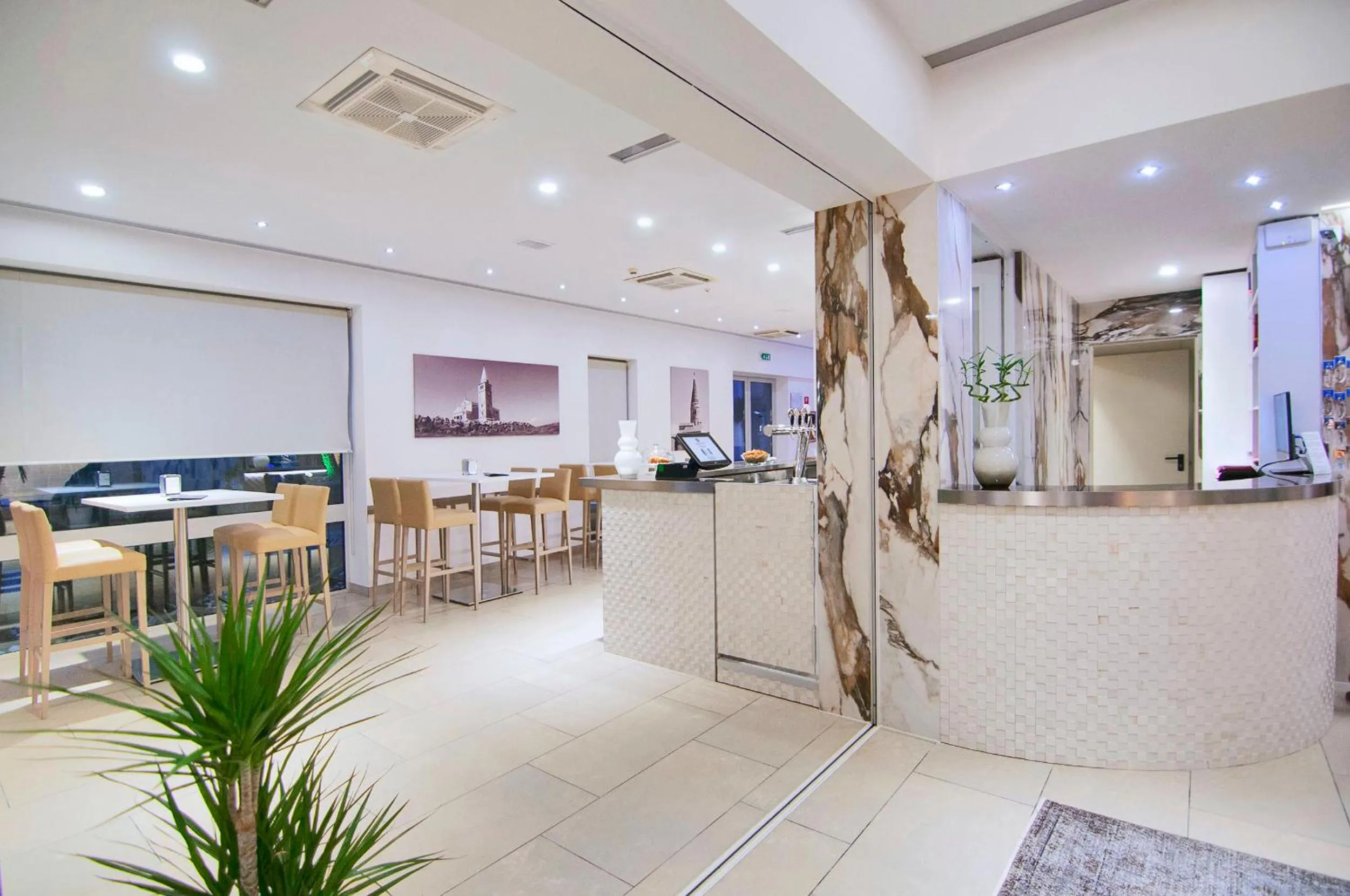 Lobby or reception in Hotel Levante