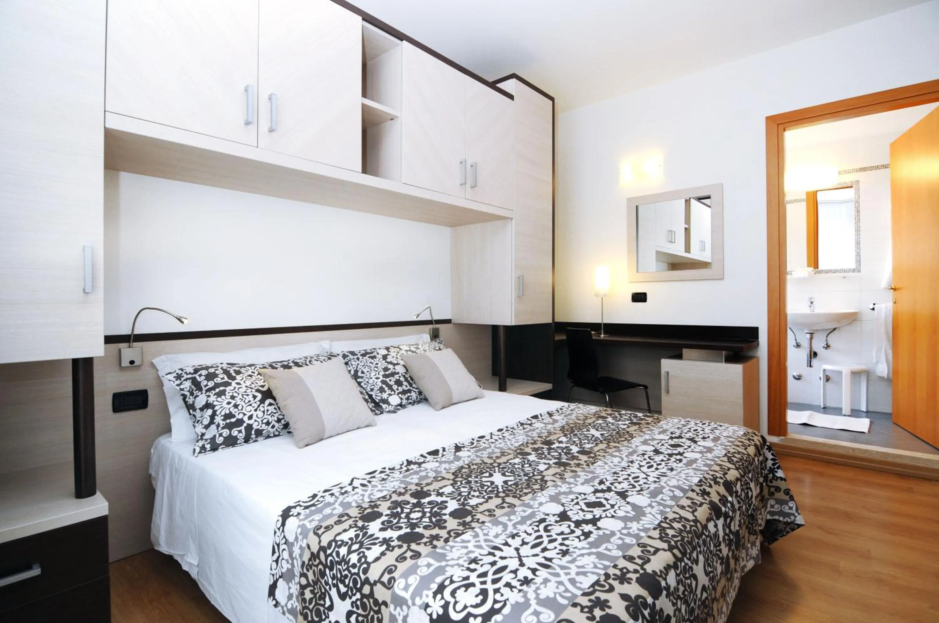 Bed in Hotel Levante