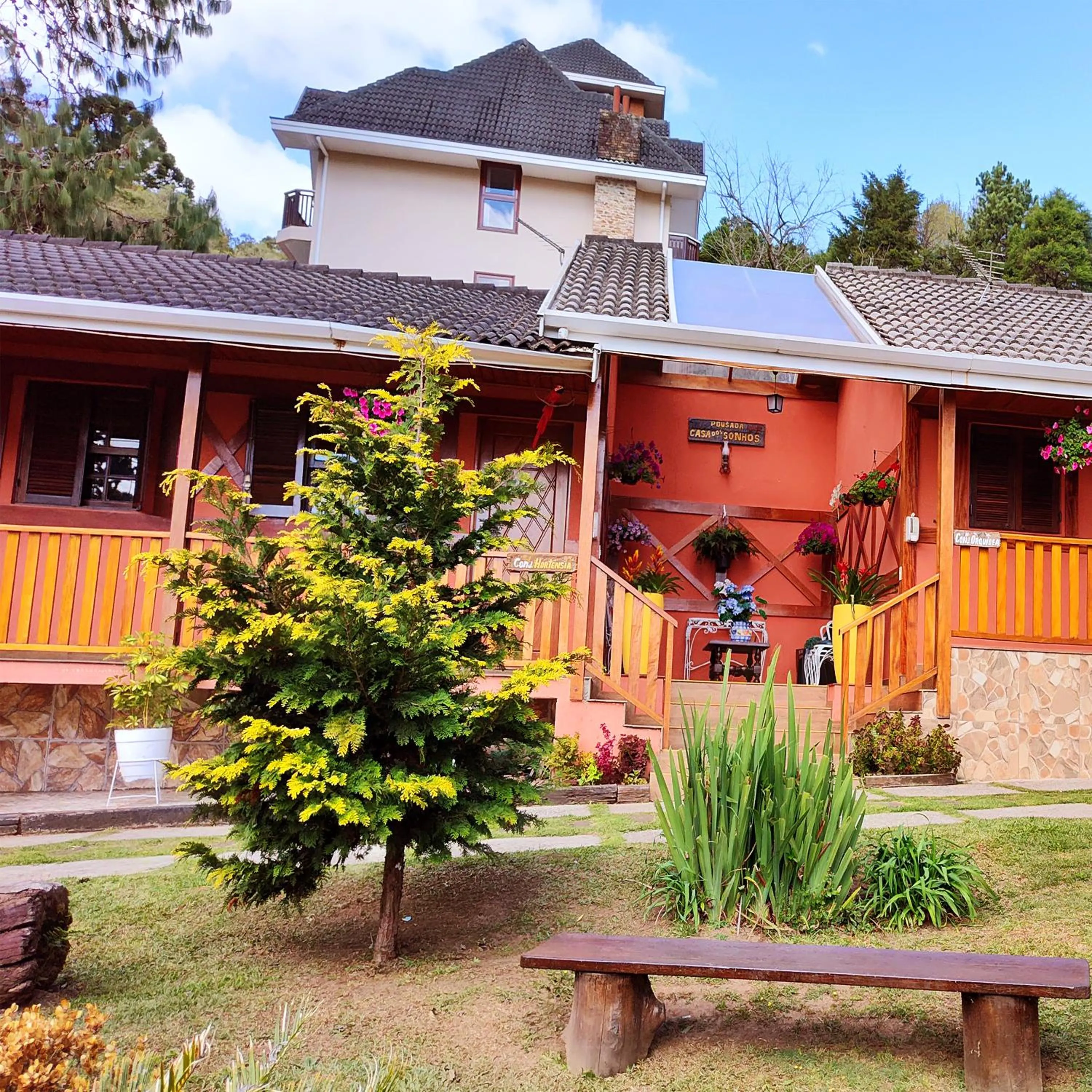 Property building in Pousada Casa dos Sonhos