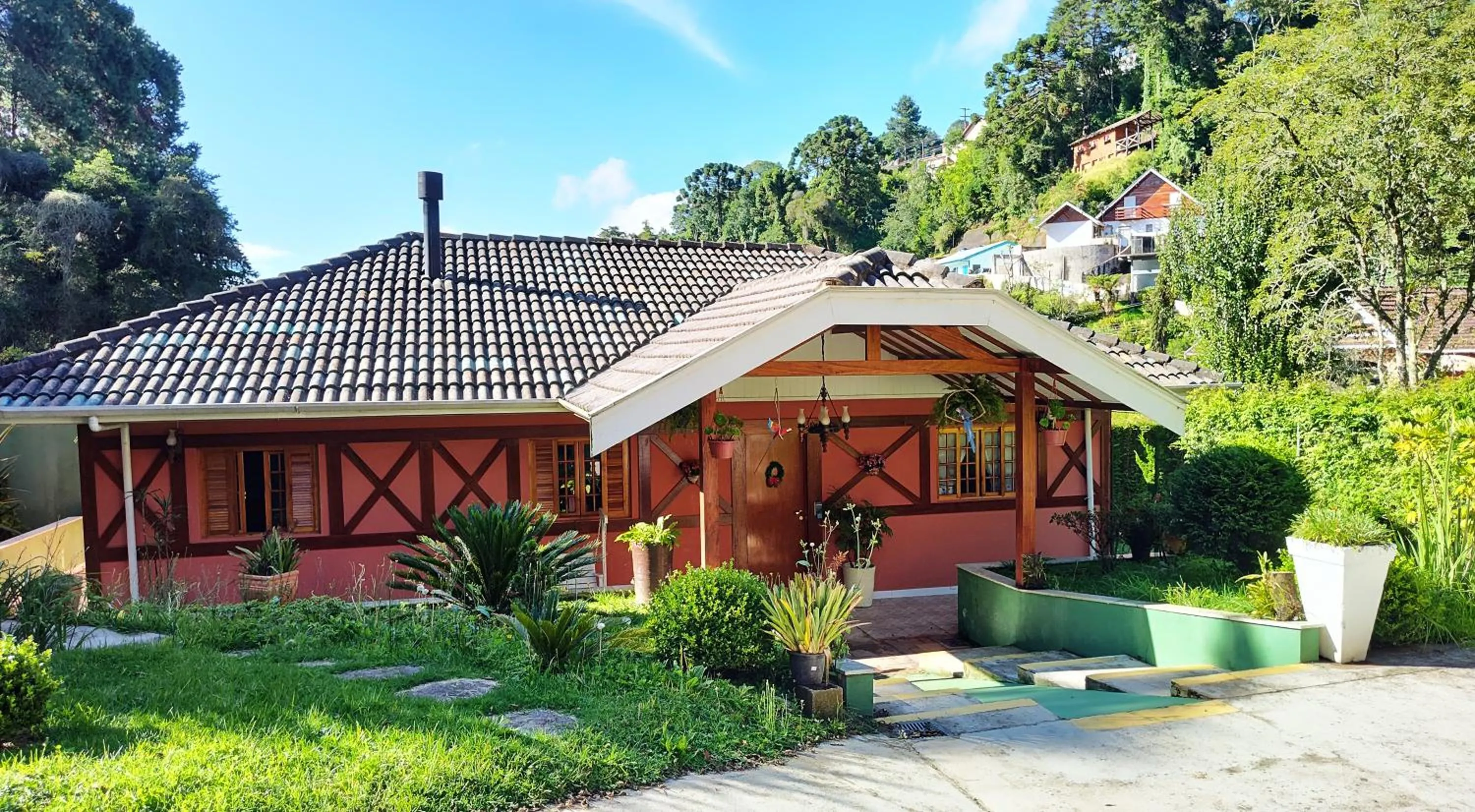 Property building in Pousada Casa dos Sonhos