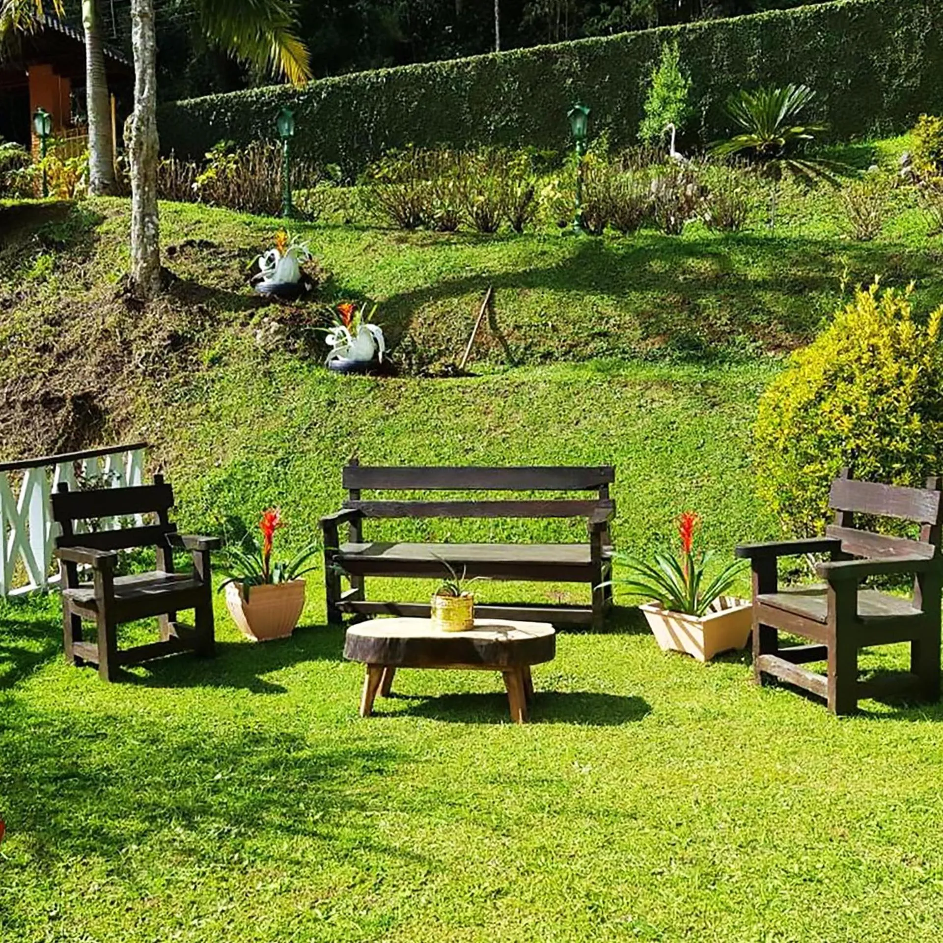 Garden in Pousada Casa dos Sonhos