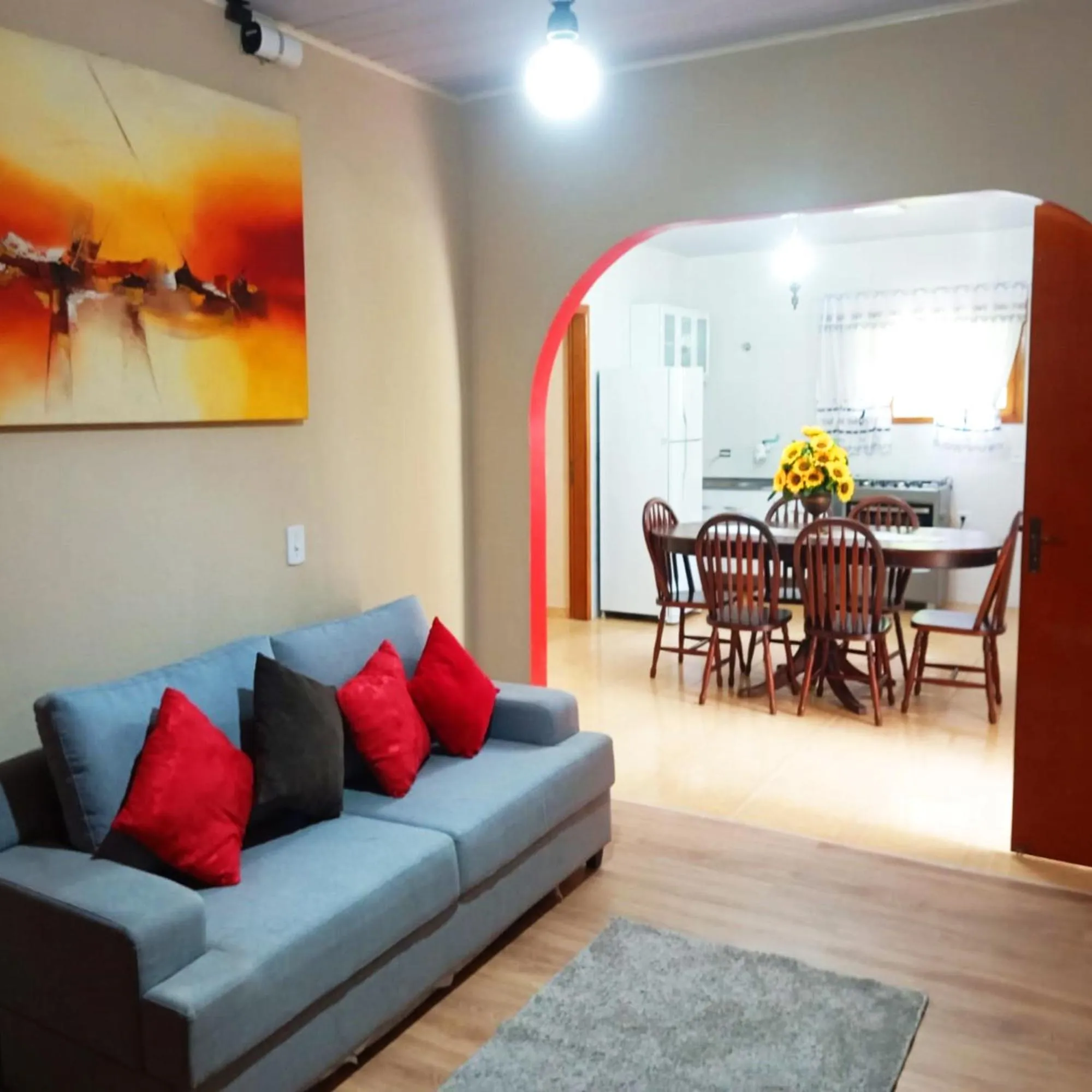 Living room in Pousada Casa dos Sonhos