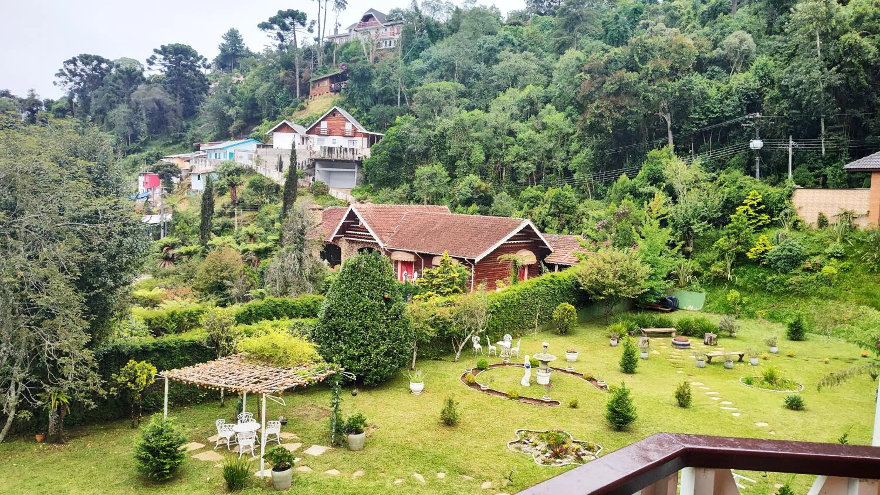 Balcony/Terrace in Pousada Casa dos Sonhos