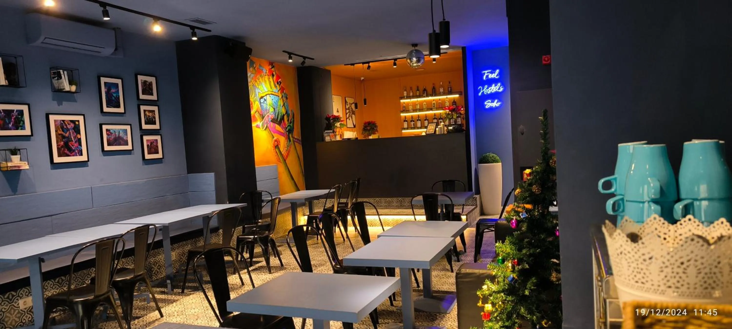 Lobby or reception in Feel Hostels Soho Malaga