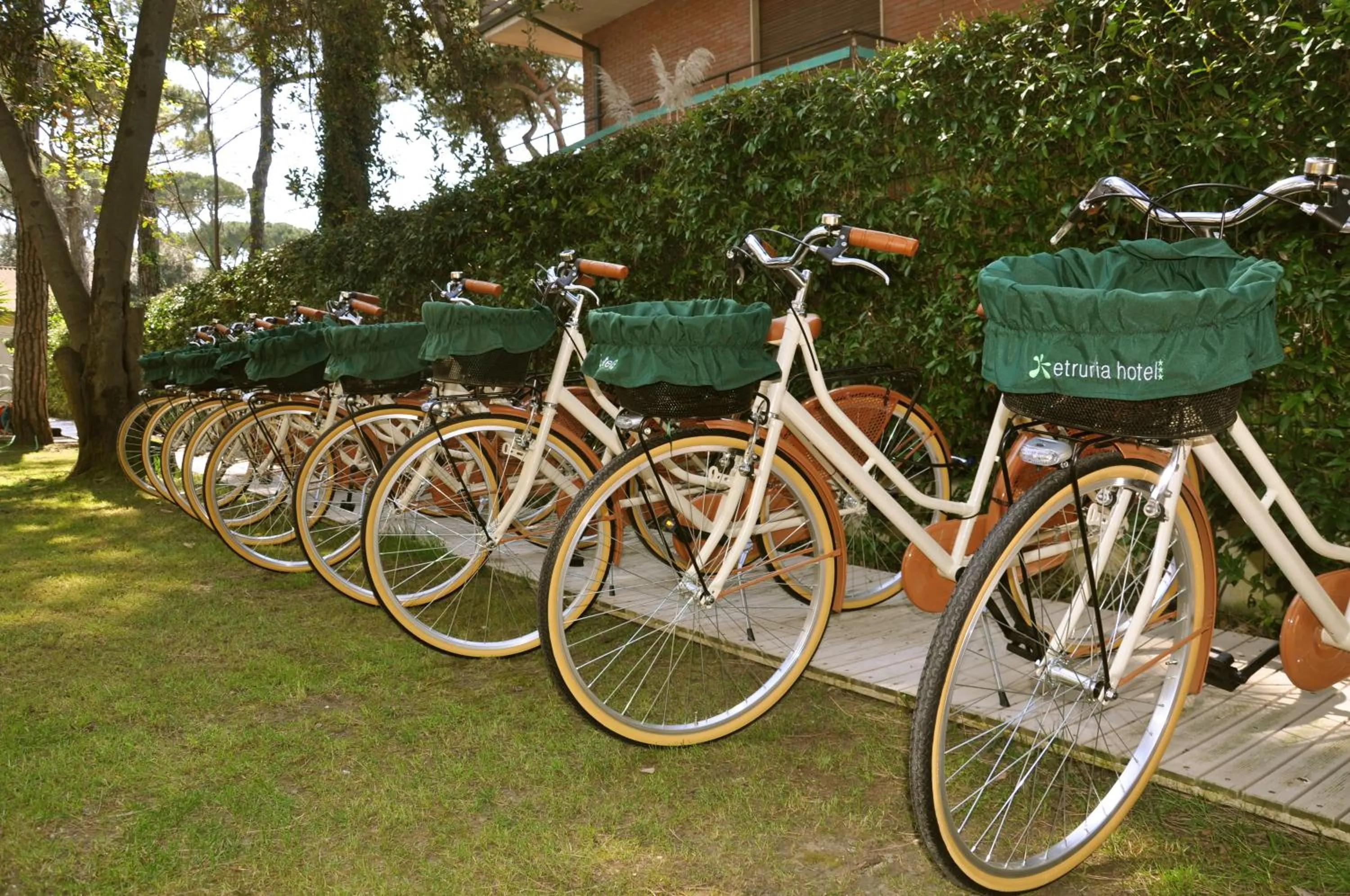 Cycling in Hotel Etruria