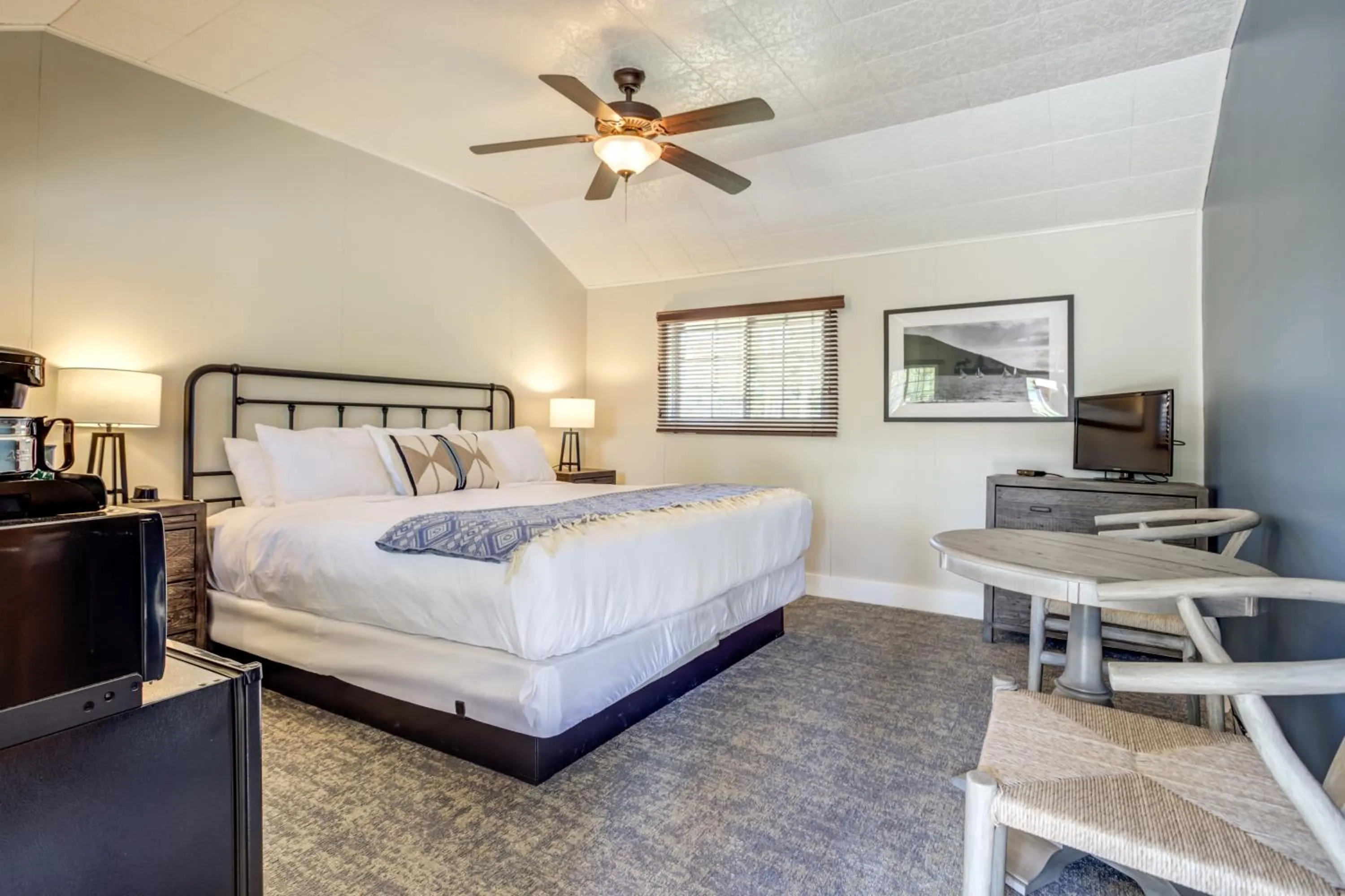 Bed in Grand Lake Lodge