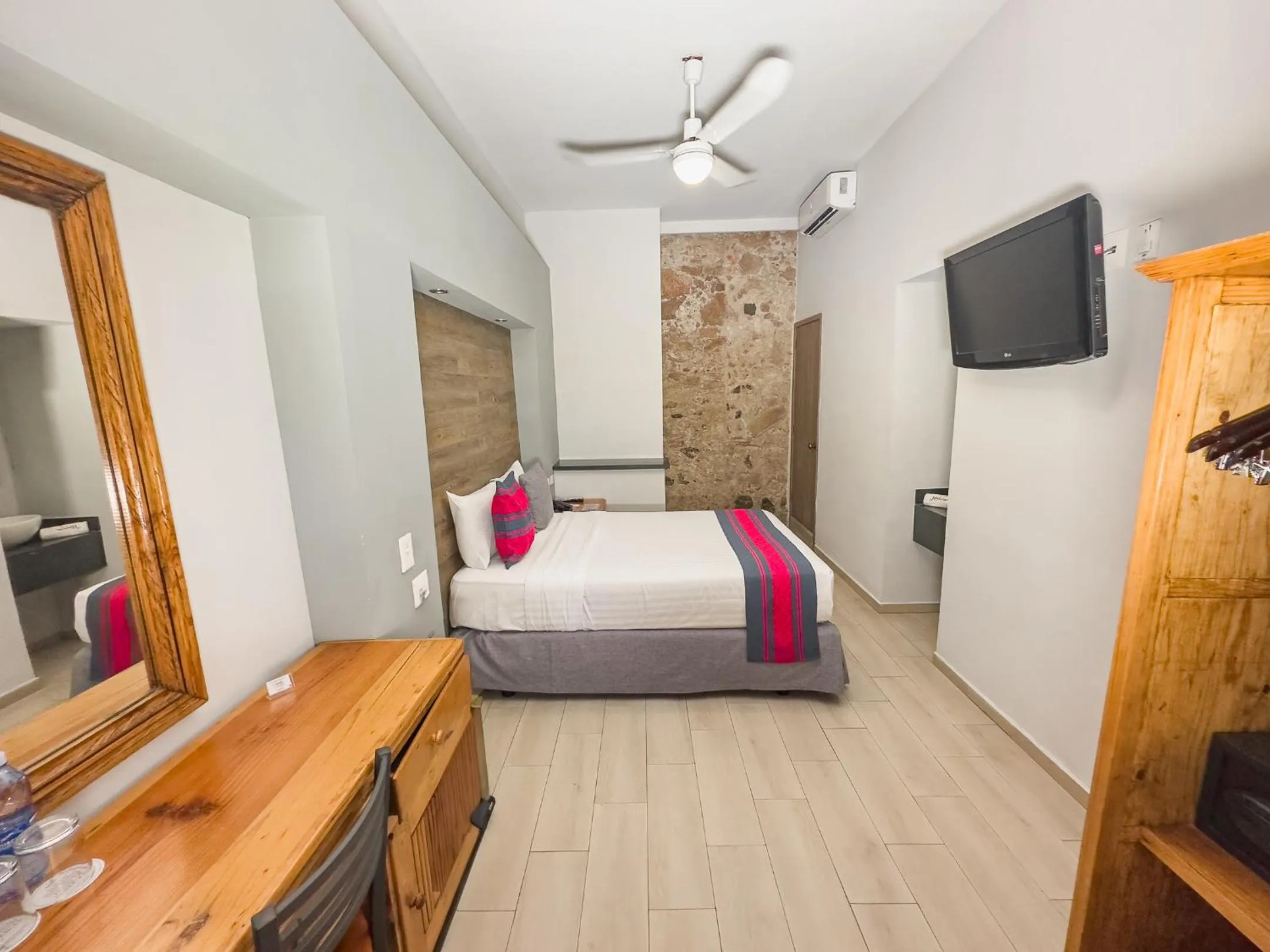 Bed in Hotel Hidalgo