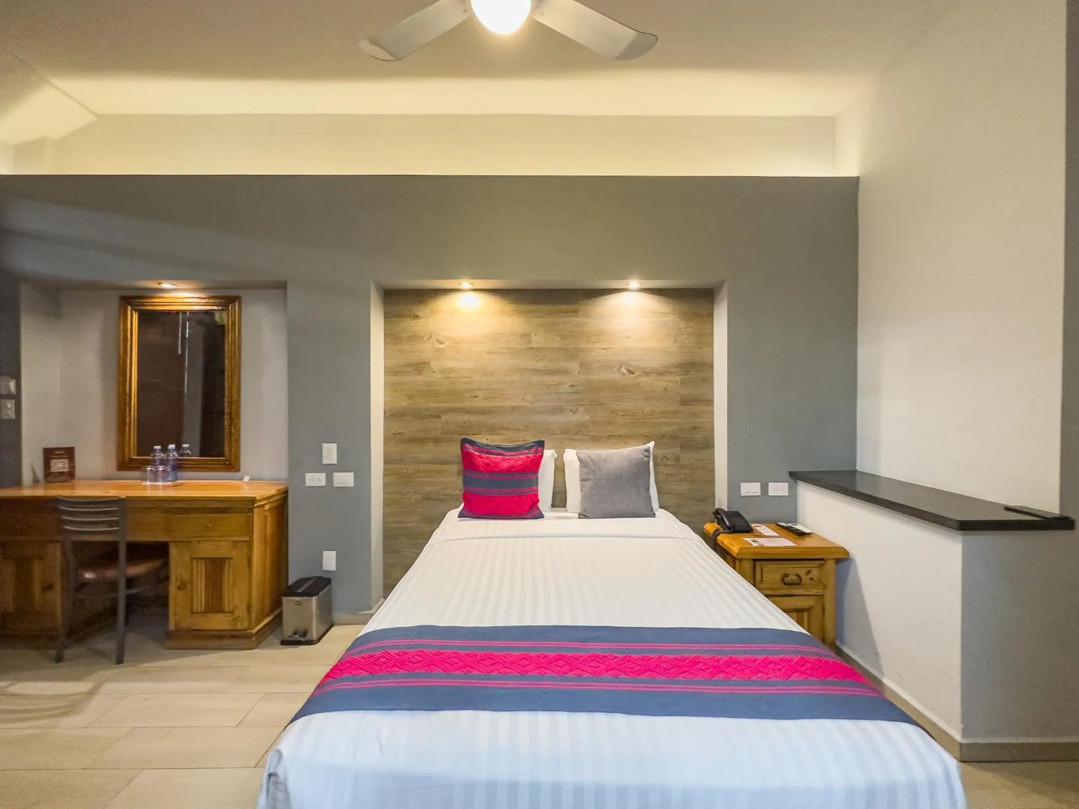 Bed in Hotel Hidalgo