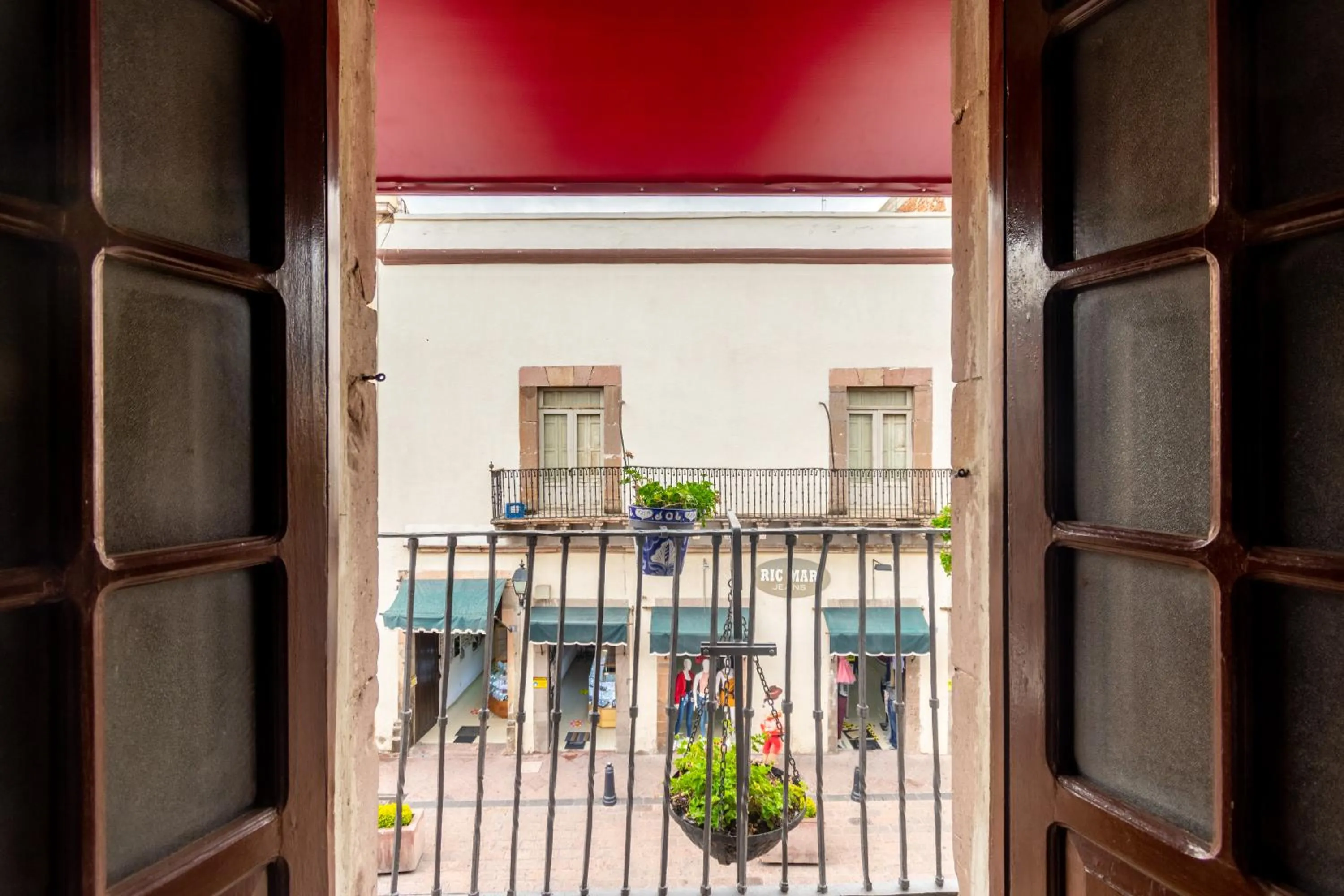 Balcony/Terrace in Hotel Hidalgo
