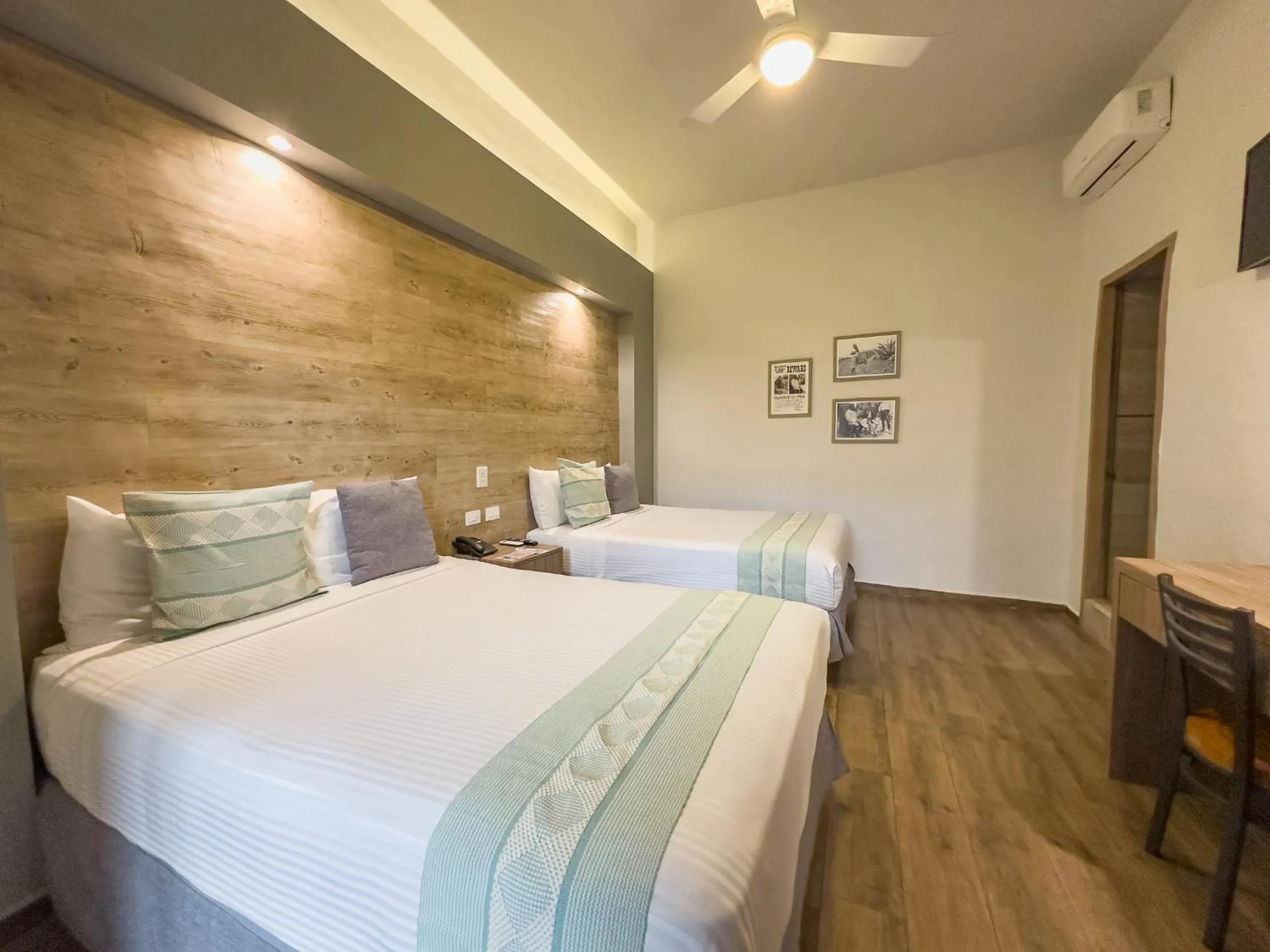 Bed in Hotel Hidalgo