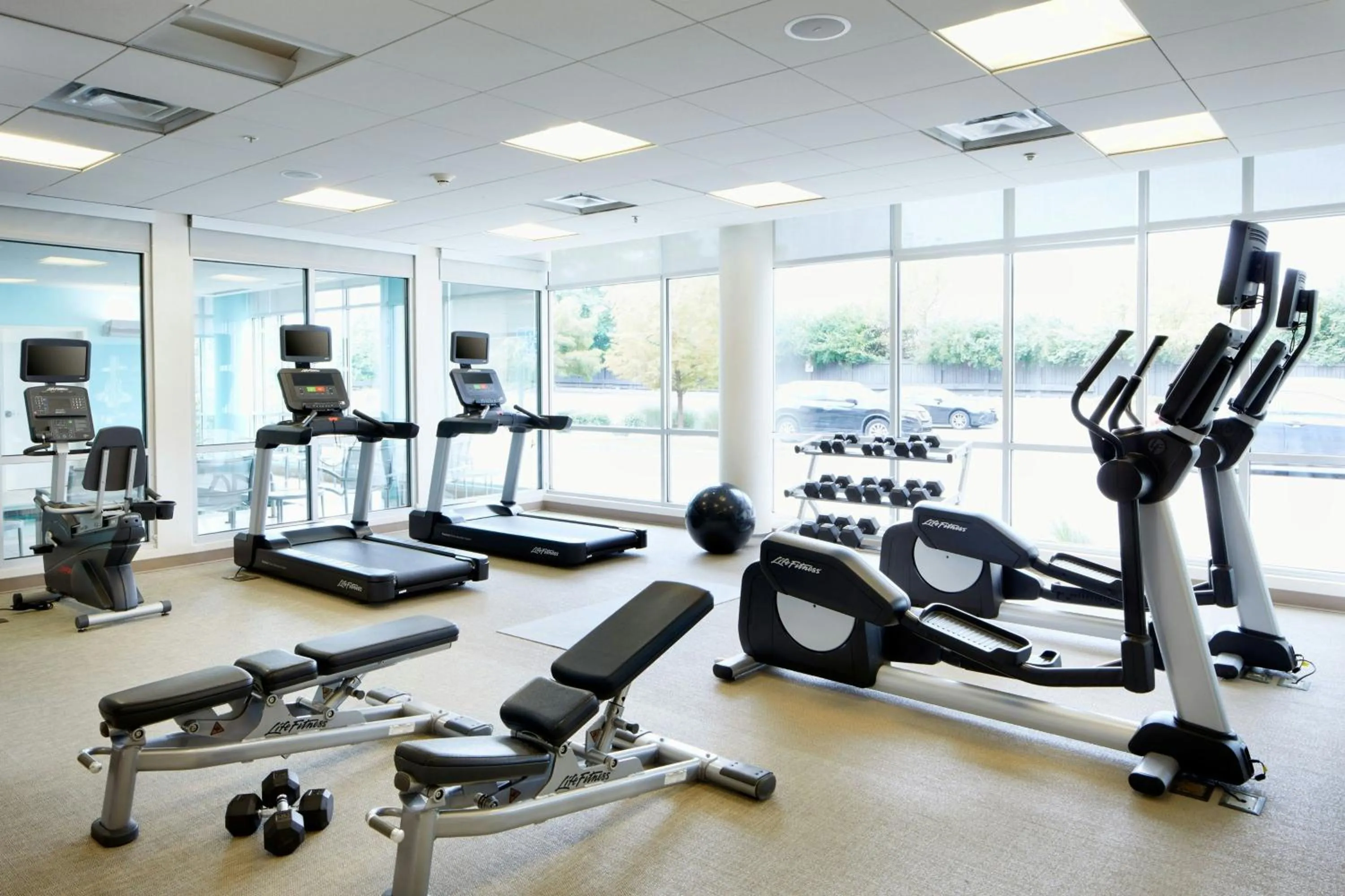 Fitness centre/facilities in SpringHill Suites by Marriott Columbus OSU