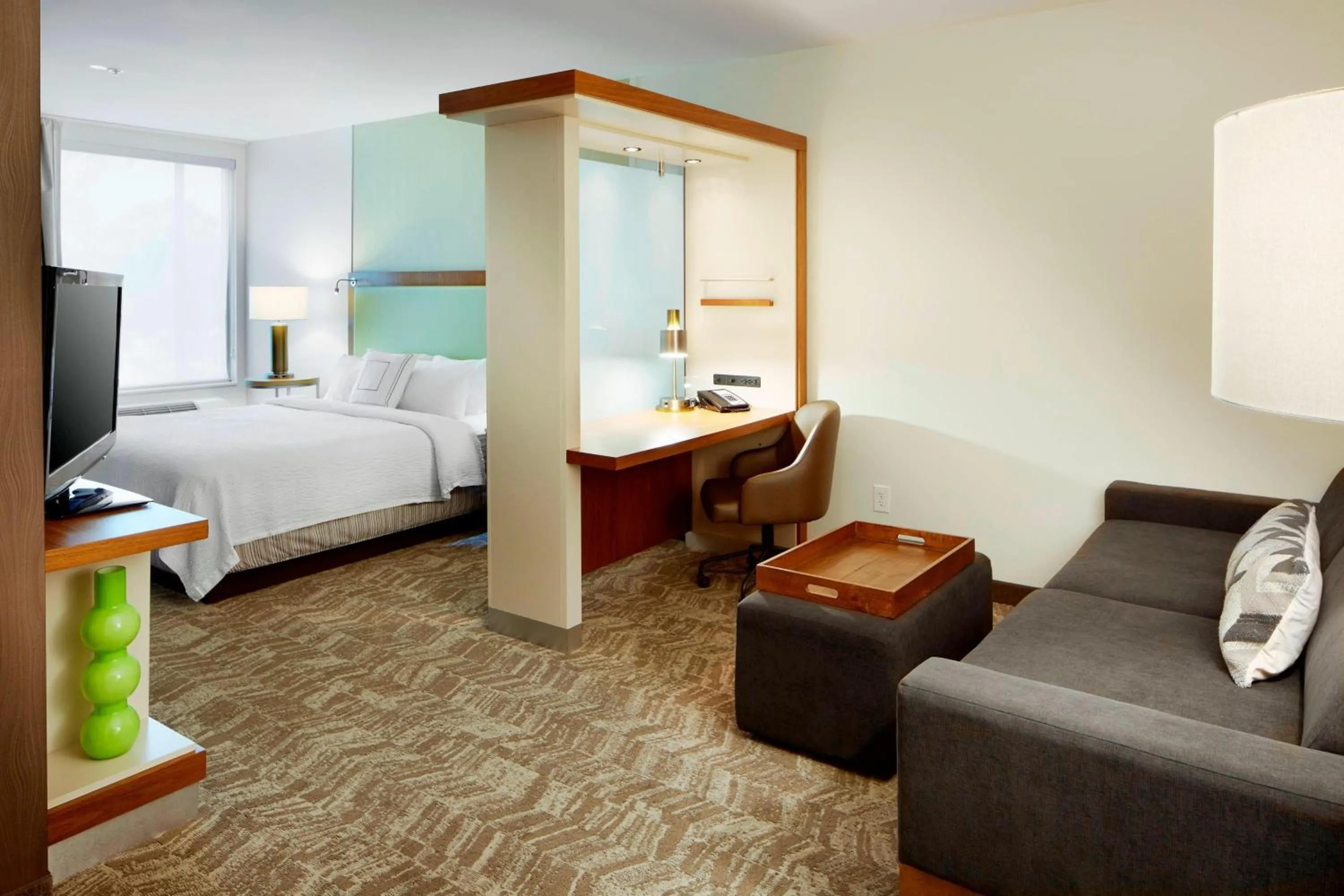 Photo of the whole room, Bed in SpringHill Suites by Marriott Columbus OSU