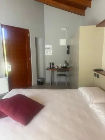 Bed in Albavillage Rooms & Camping