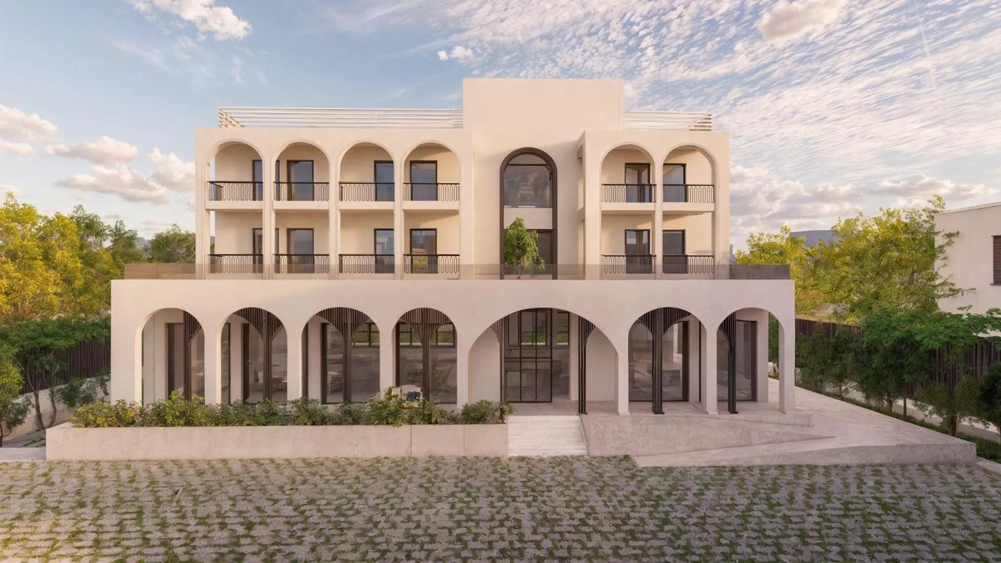 Property building in Kleopatra Inn