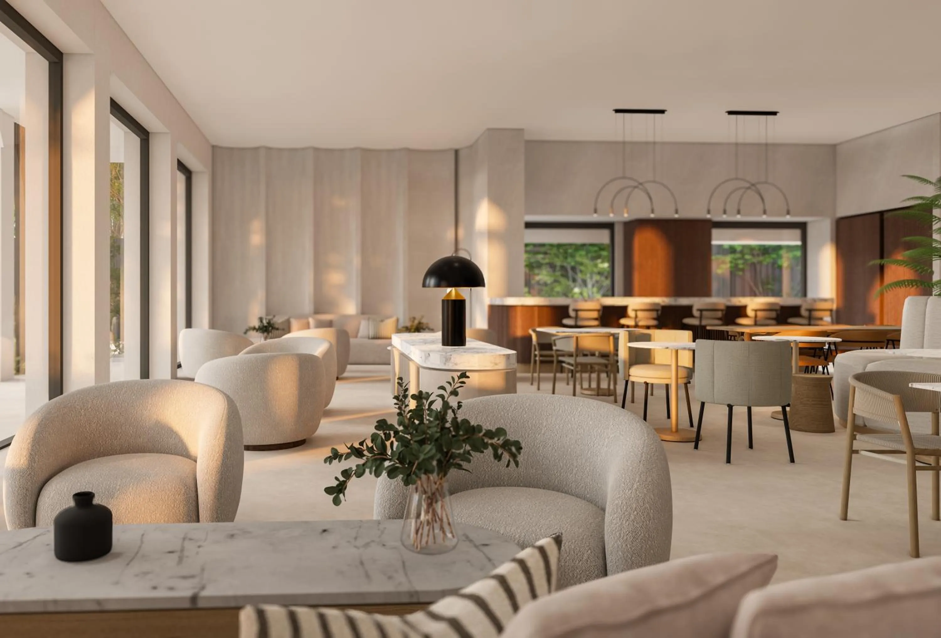 Living room in Kleopatra Inn