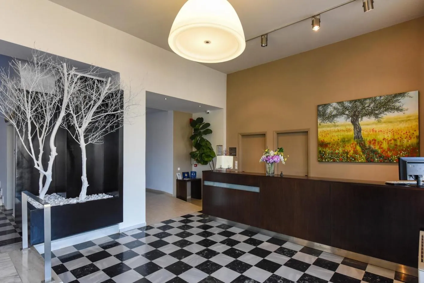 Lobby or reception in Kleopatra Inn