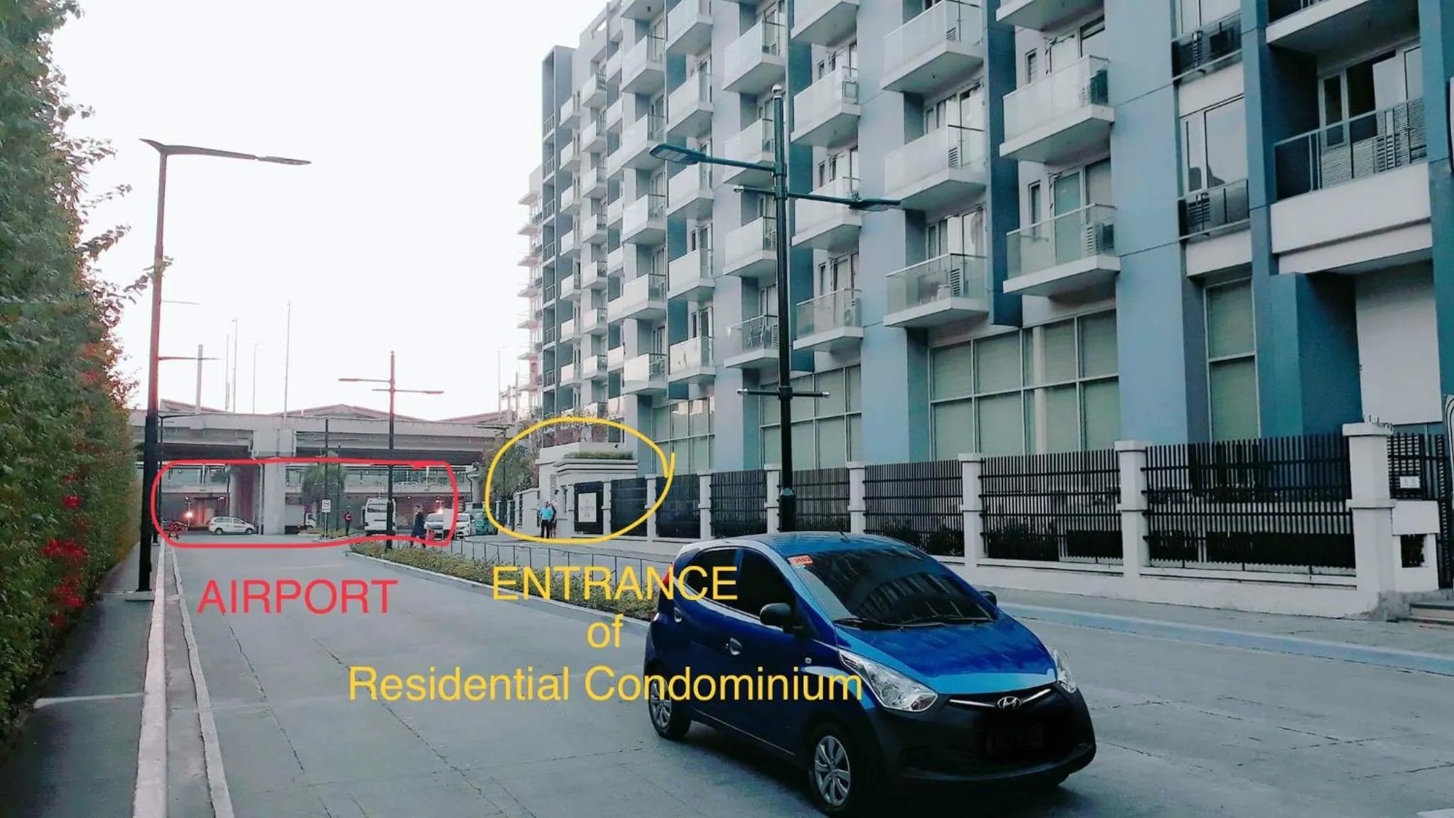 Property building in Condo Apartment near Manila Airport NAIA T3