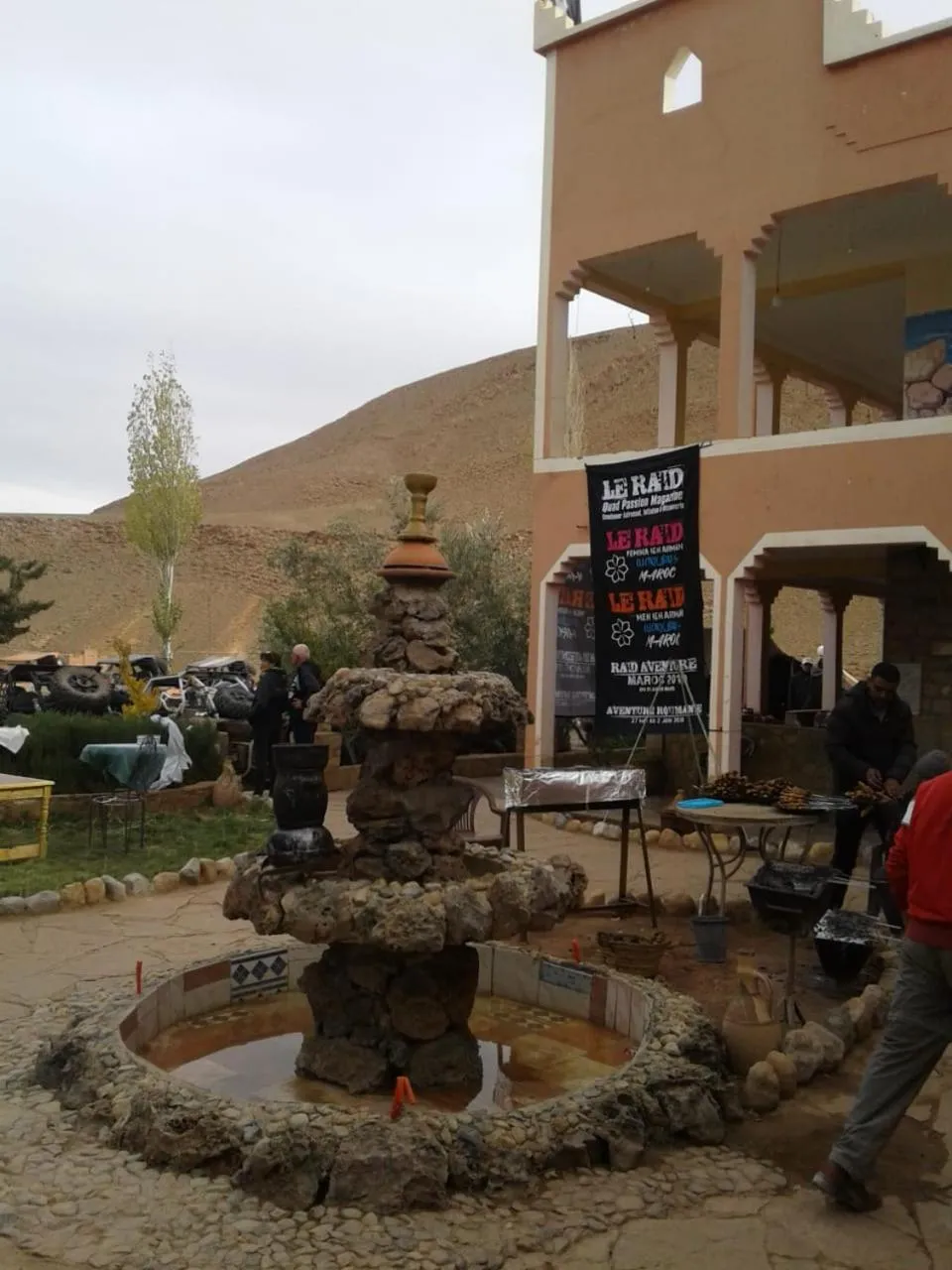 Food close-up in Auberge Camping BOUGAFER Tamtetoucht