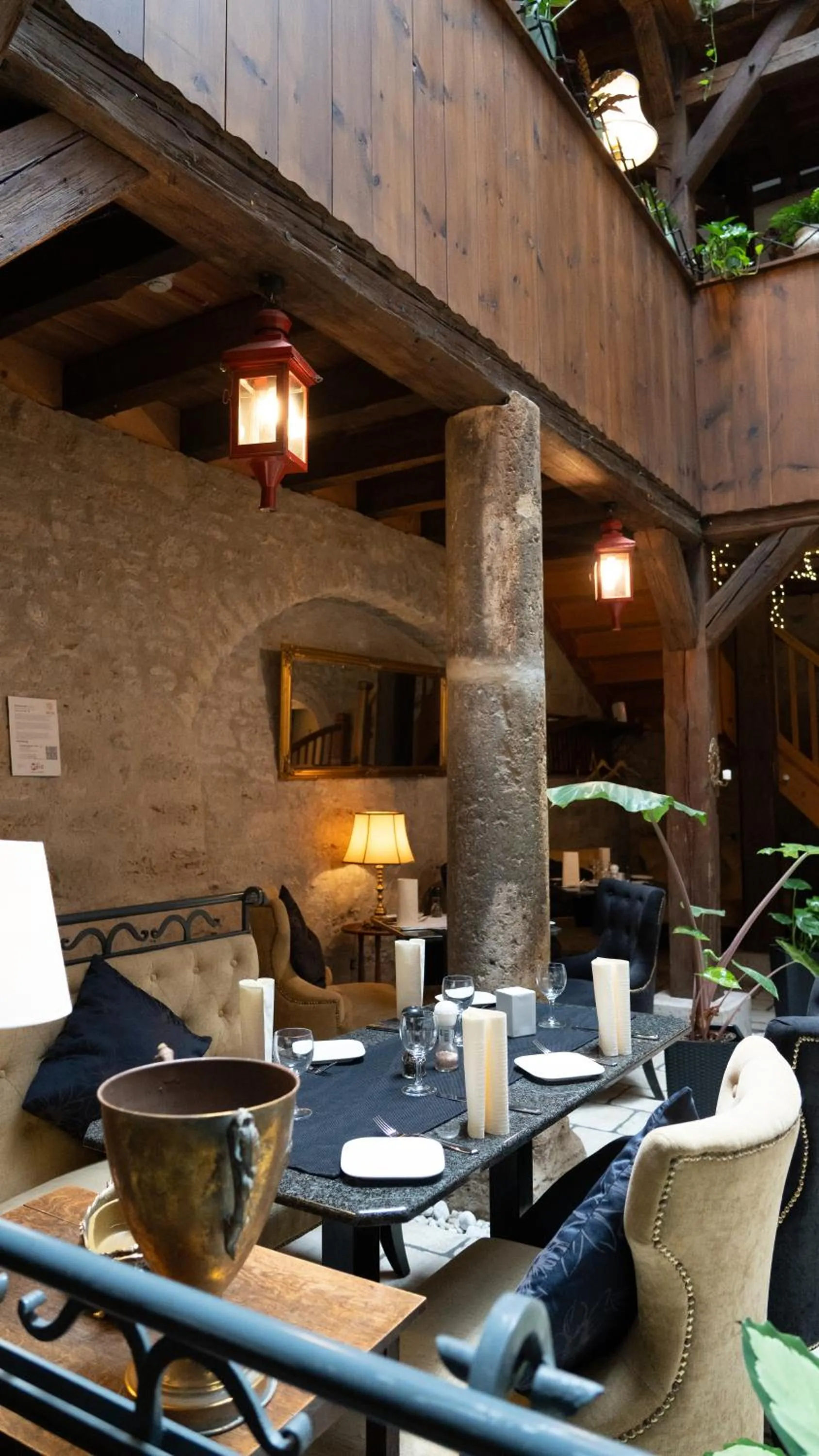 Patio in Hotel Haus im Sack