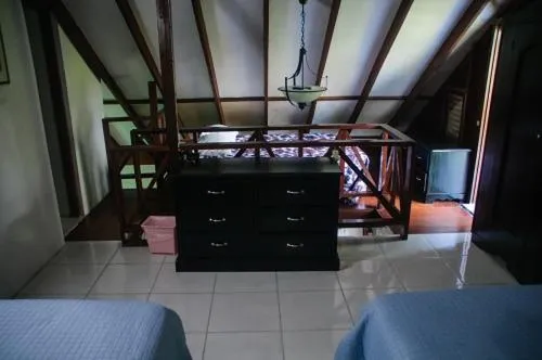 Bedroom, Bed in Firefly Beach Cottages