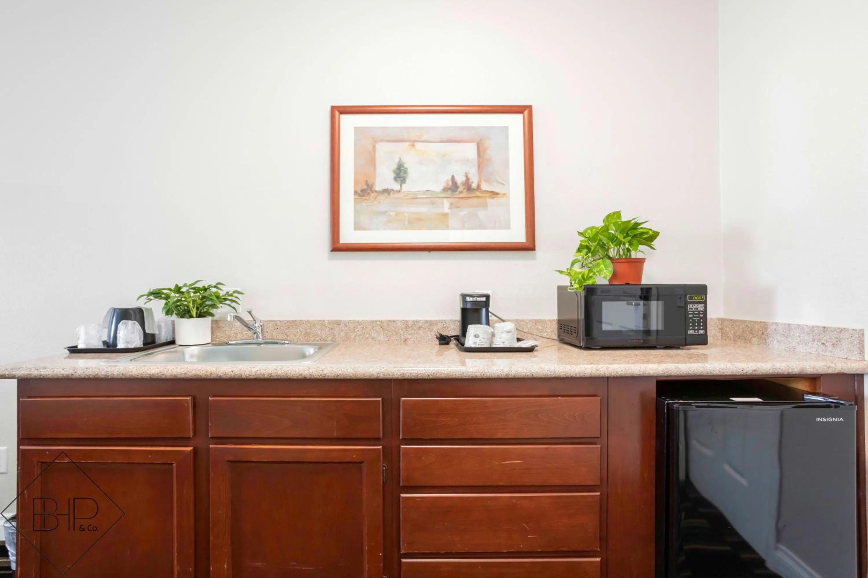 Kitchen or kitchenette in The Hotel Oceanside