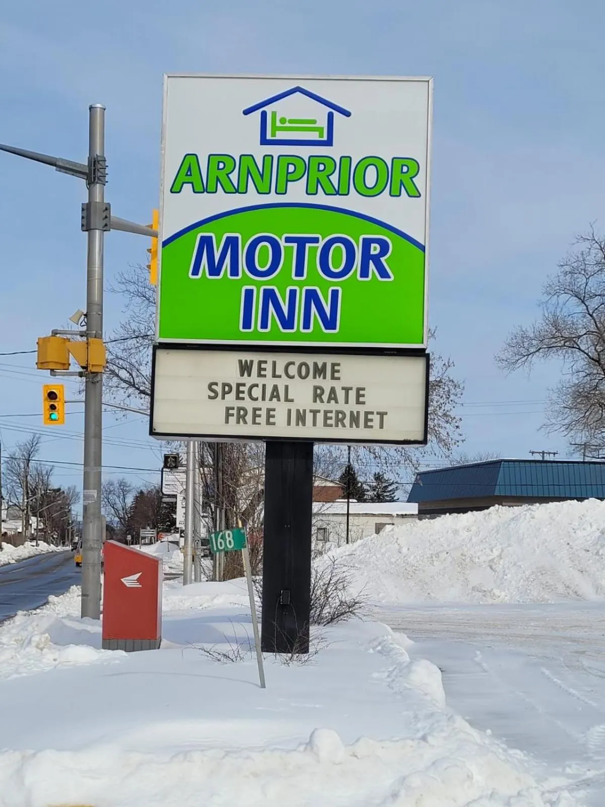 Property logo or sign in Arnprior Motor Inn