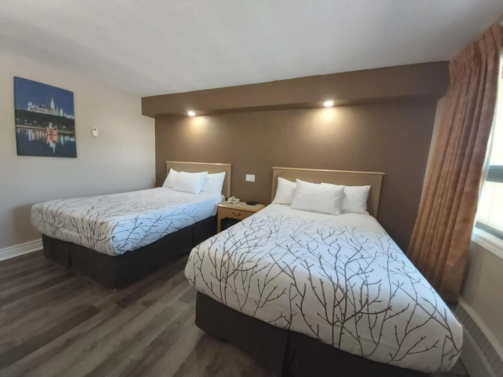 Bed in Arnprior Motor Inn