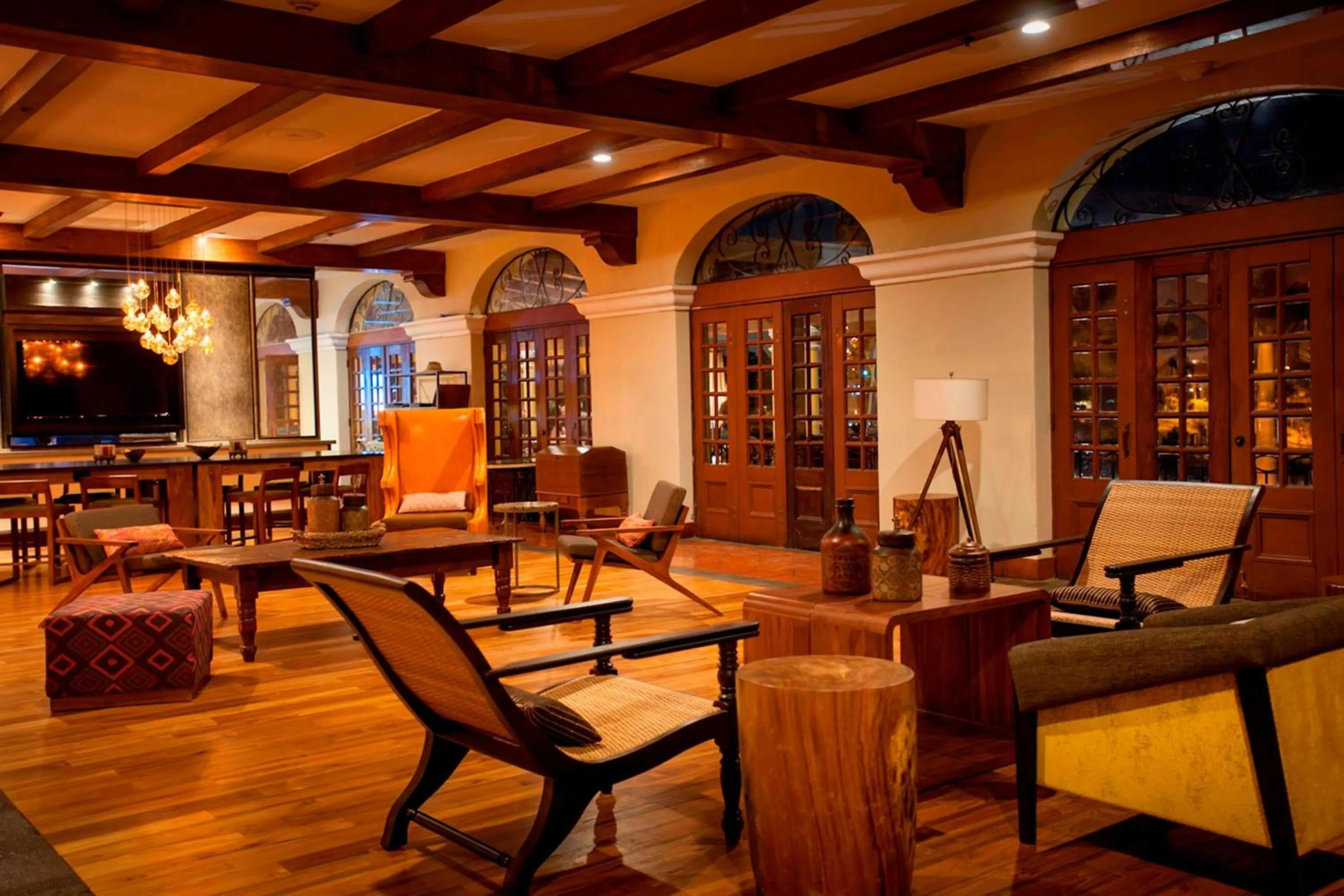 Lounge or bar in Costa Rica Marriott Hotel Hacienda Belen