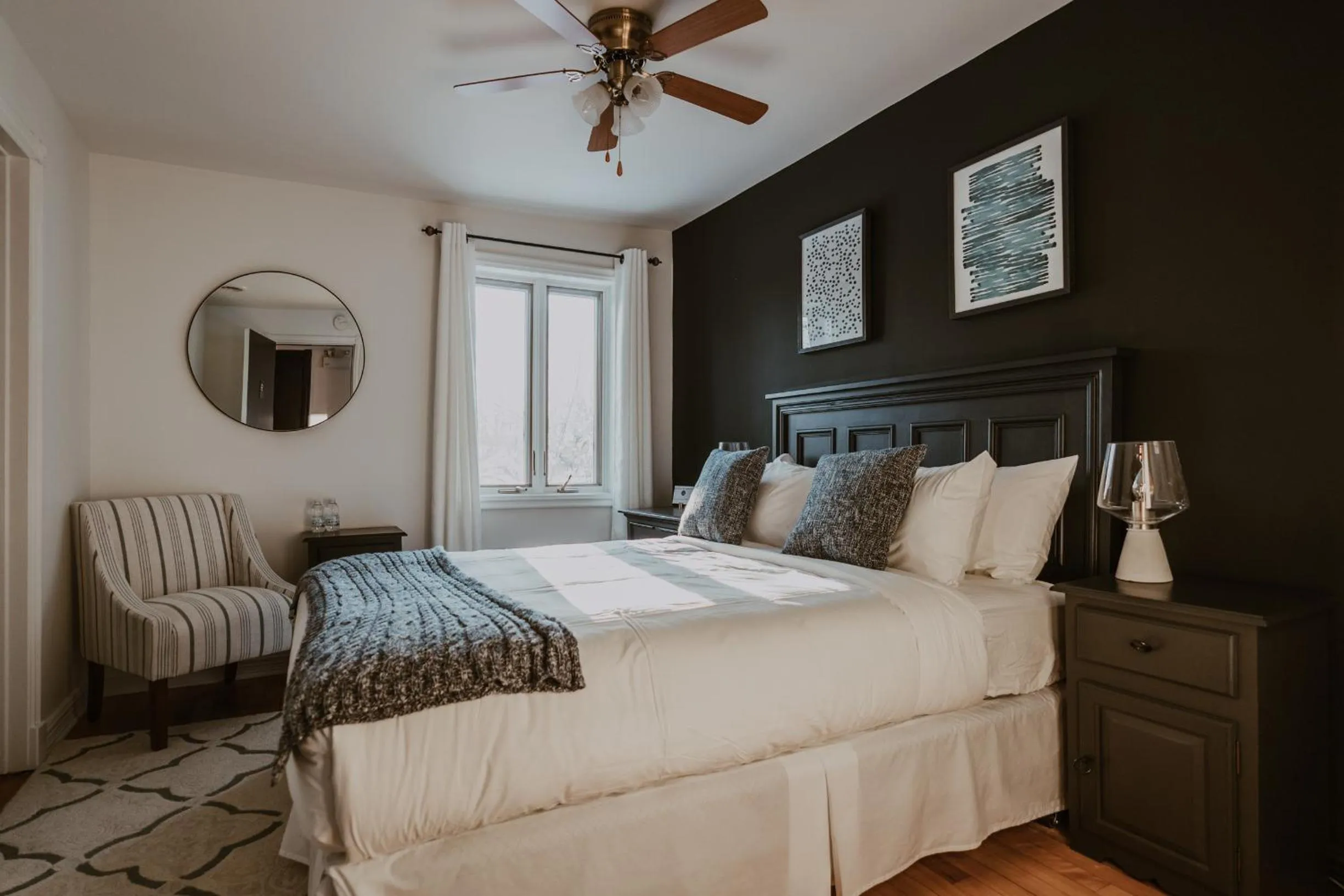 Bed in Domaine Jolivent